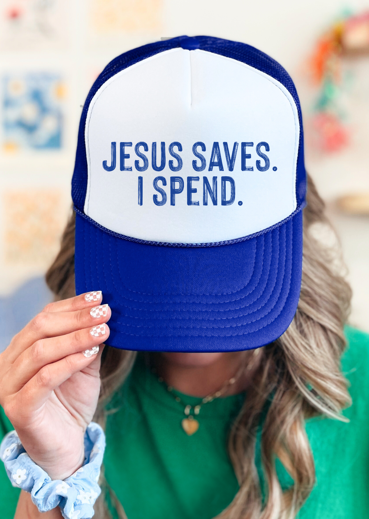 Jesus Save Trucker Hat