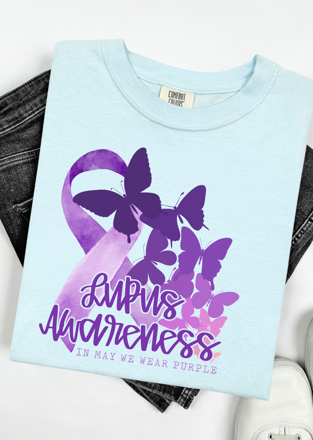 Awareness for Lupus Comfort Colors T-Shirt