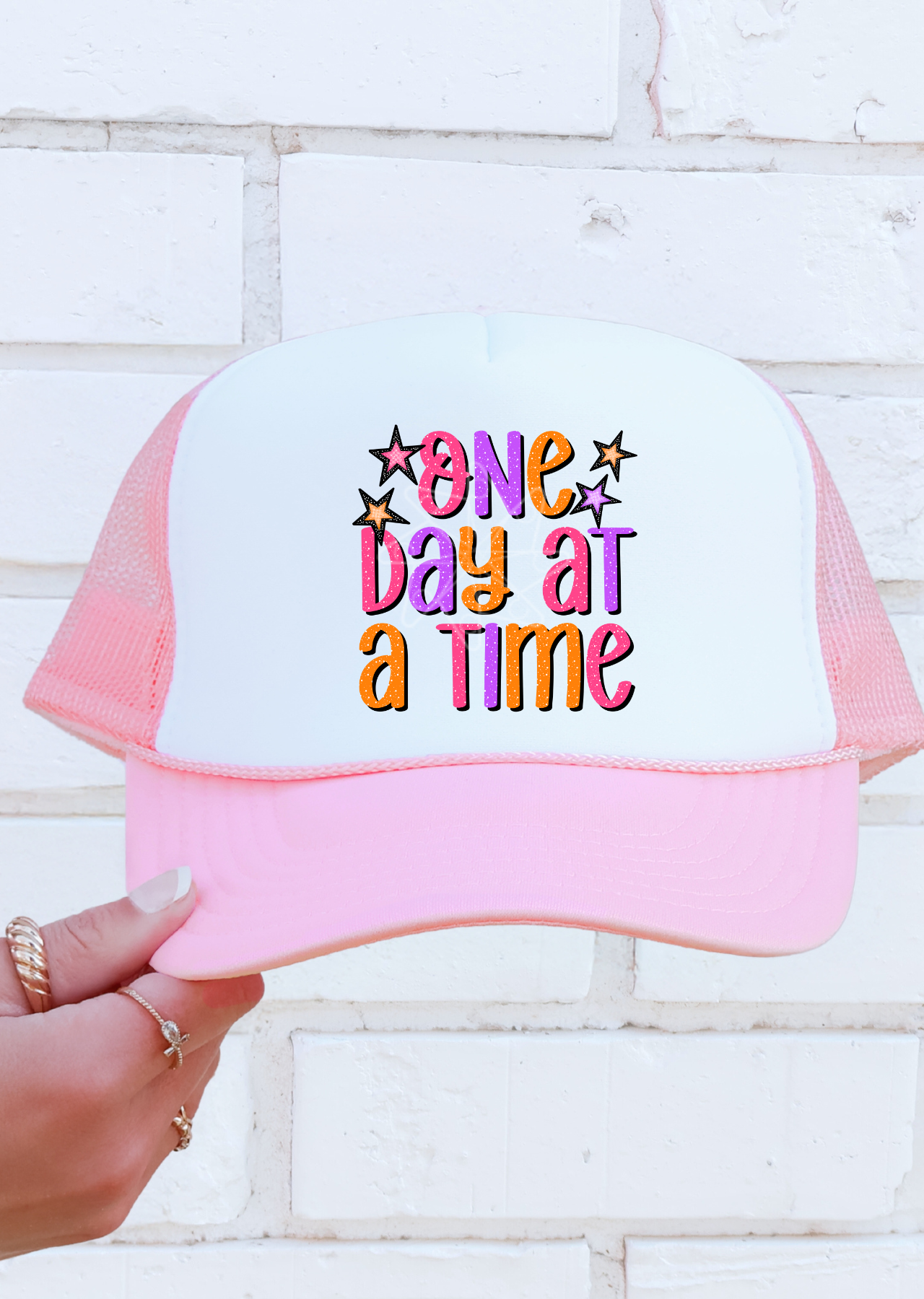 One Day At A Time Trucker Hat