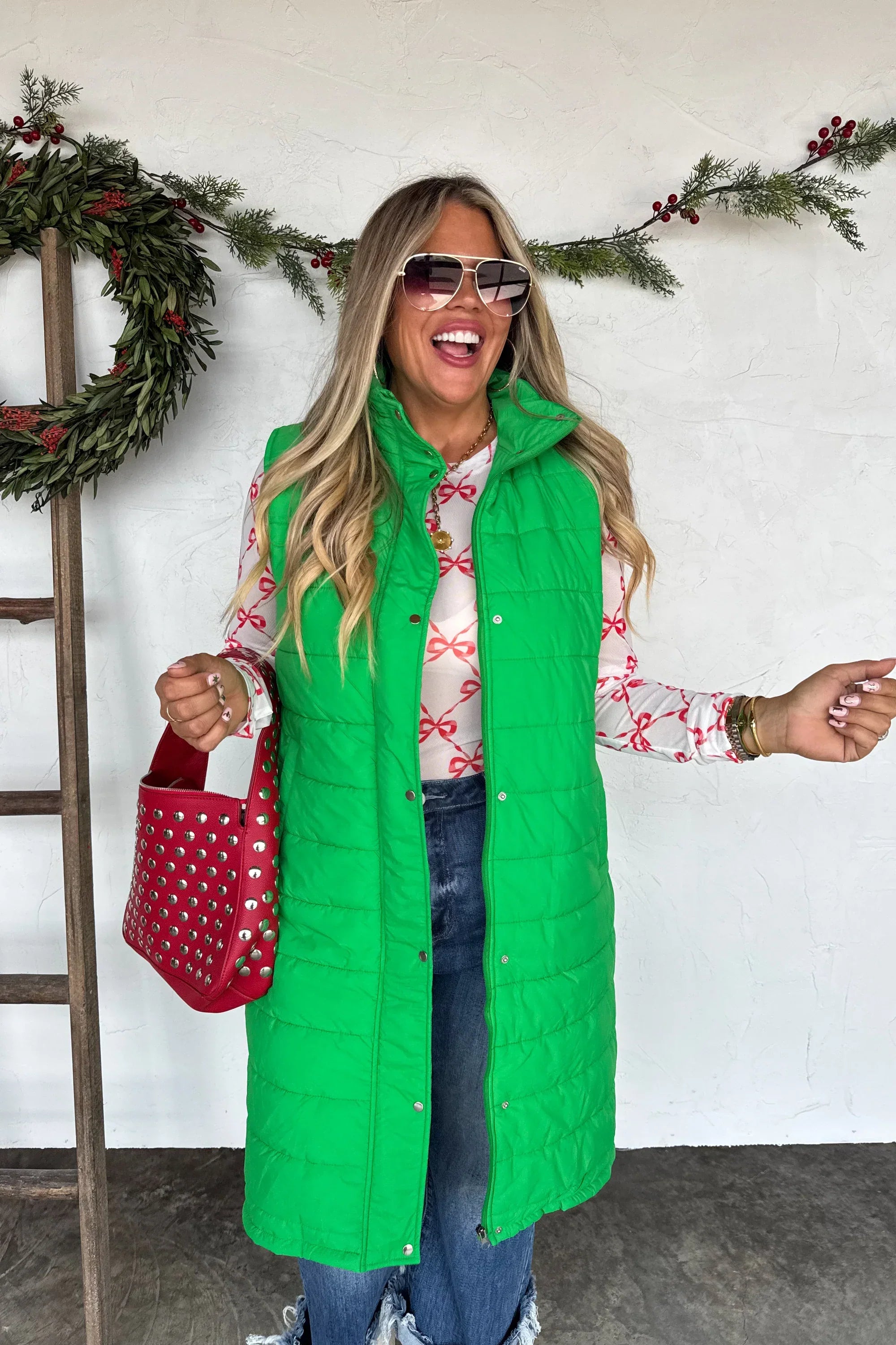 PRE-ORDER: Kendall Long Puffer Vest