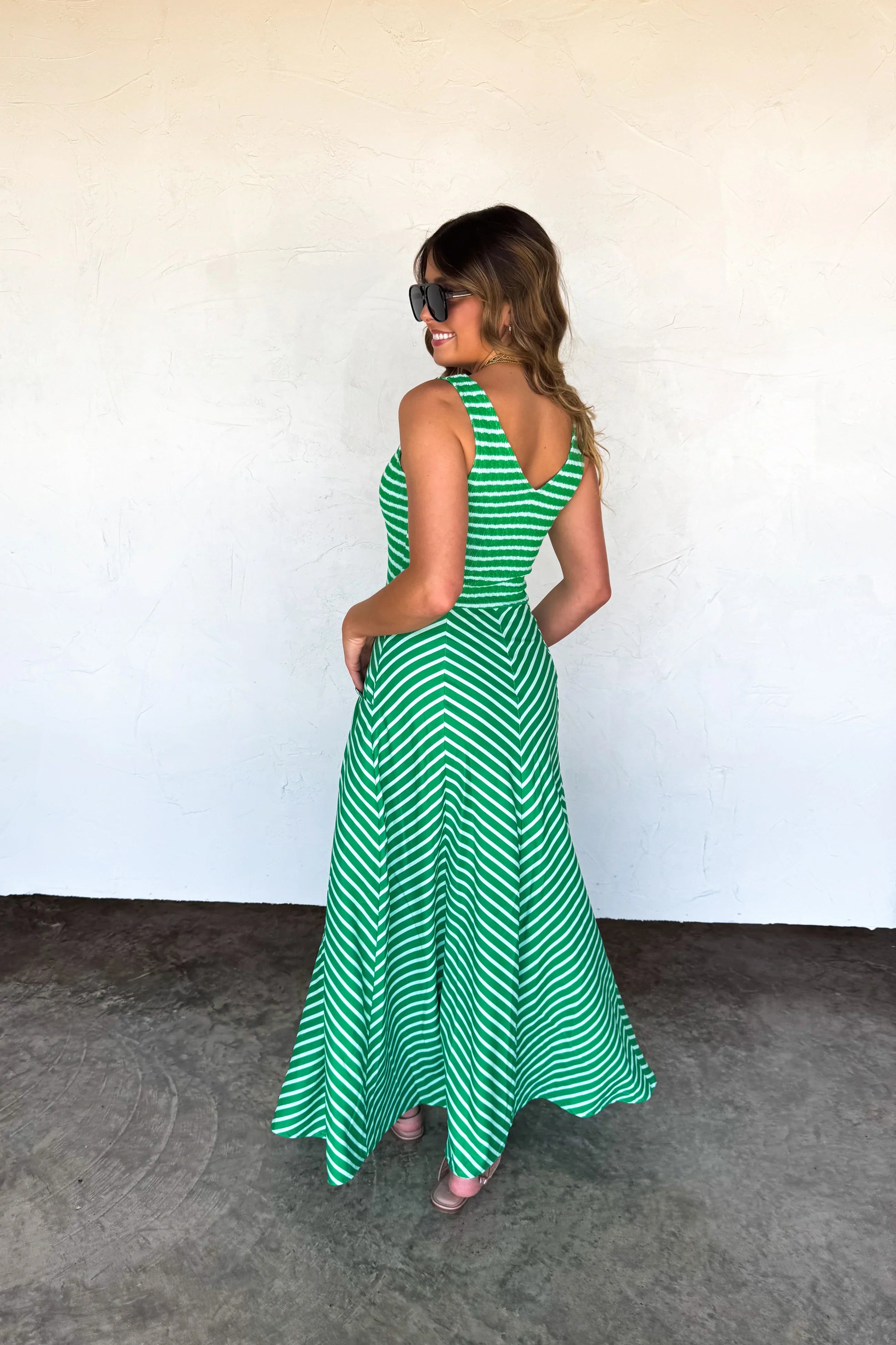 PRE-ORDER: Luciana Stripe Dress