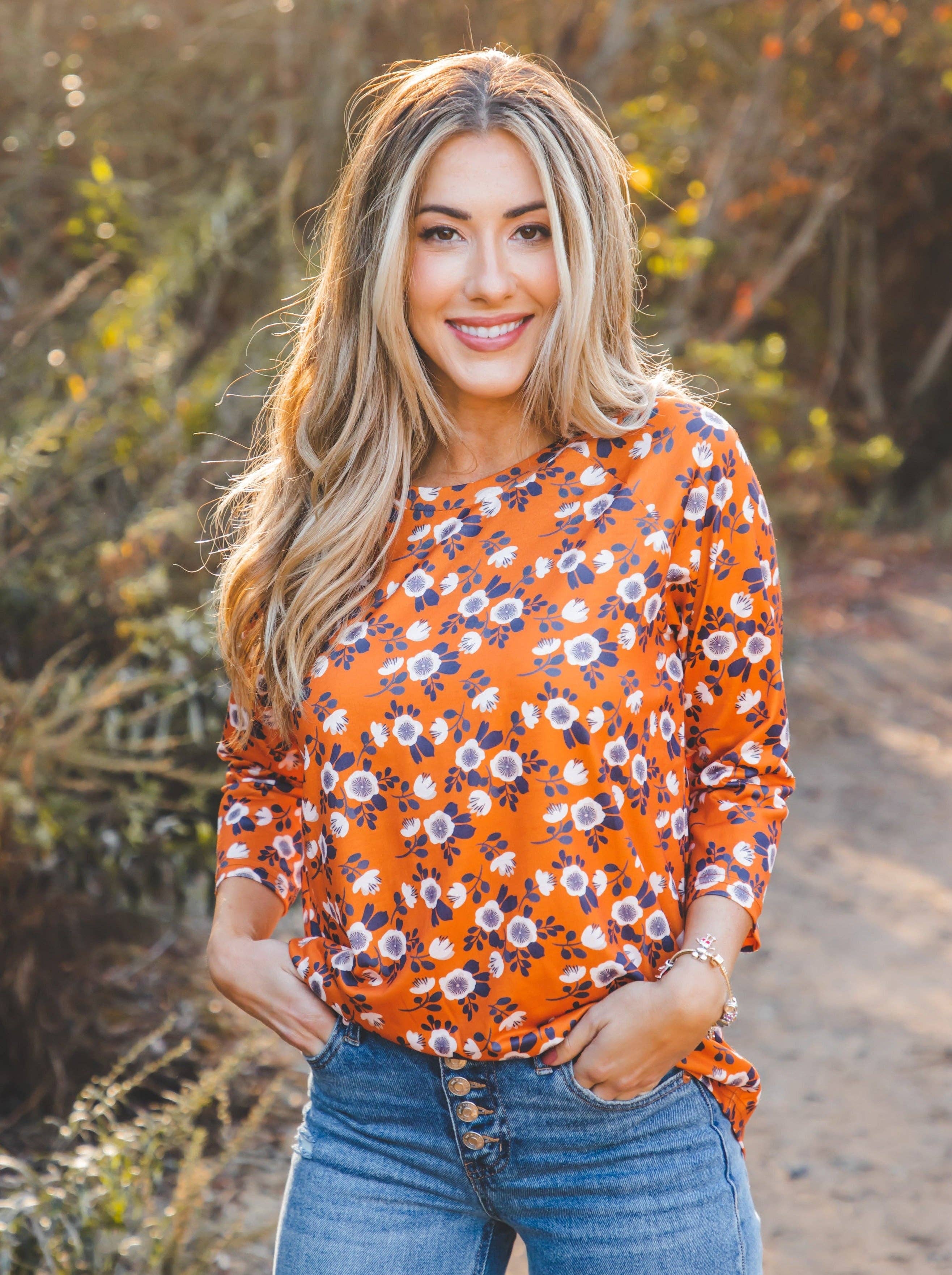PRE-ORDER: The Savannah 3/4 Sleeve Top