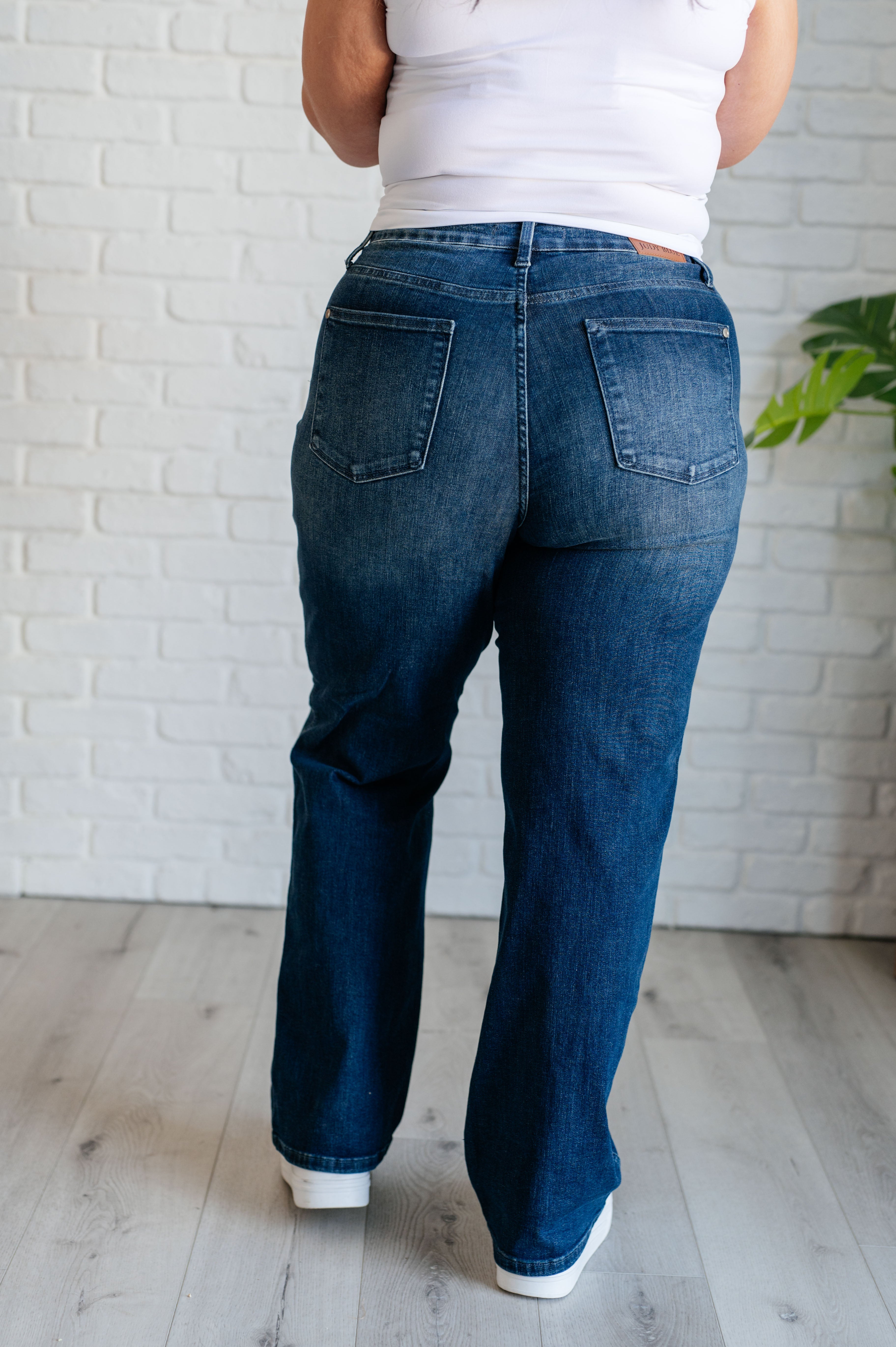 Muriel Mid Rise Control Top Classic Straight Jeans - 1/25