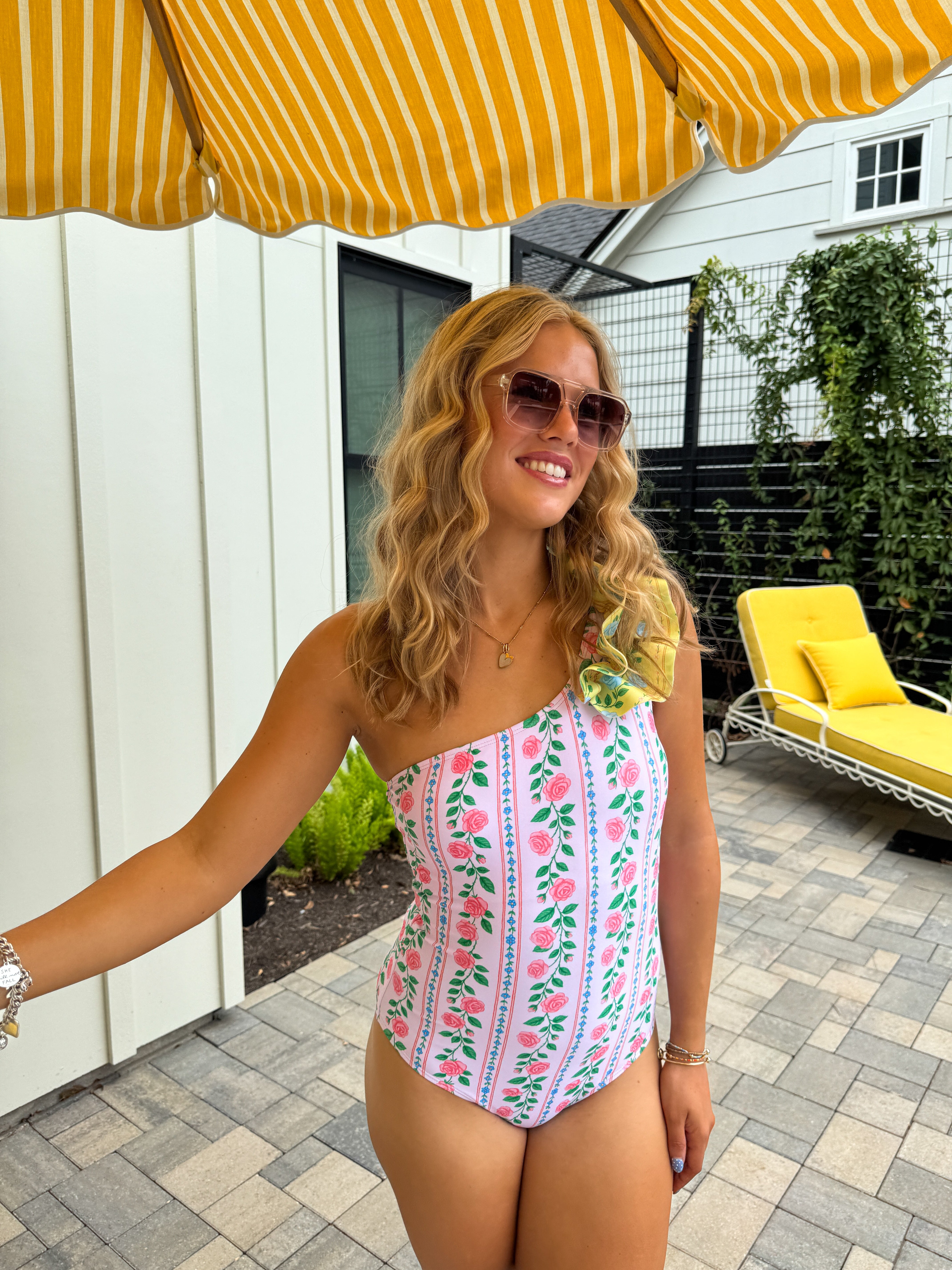 PRE-ORDER: SUNSET FLORAL SWIM SET