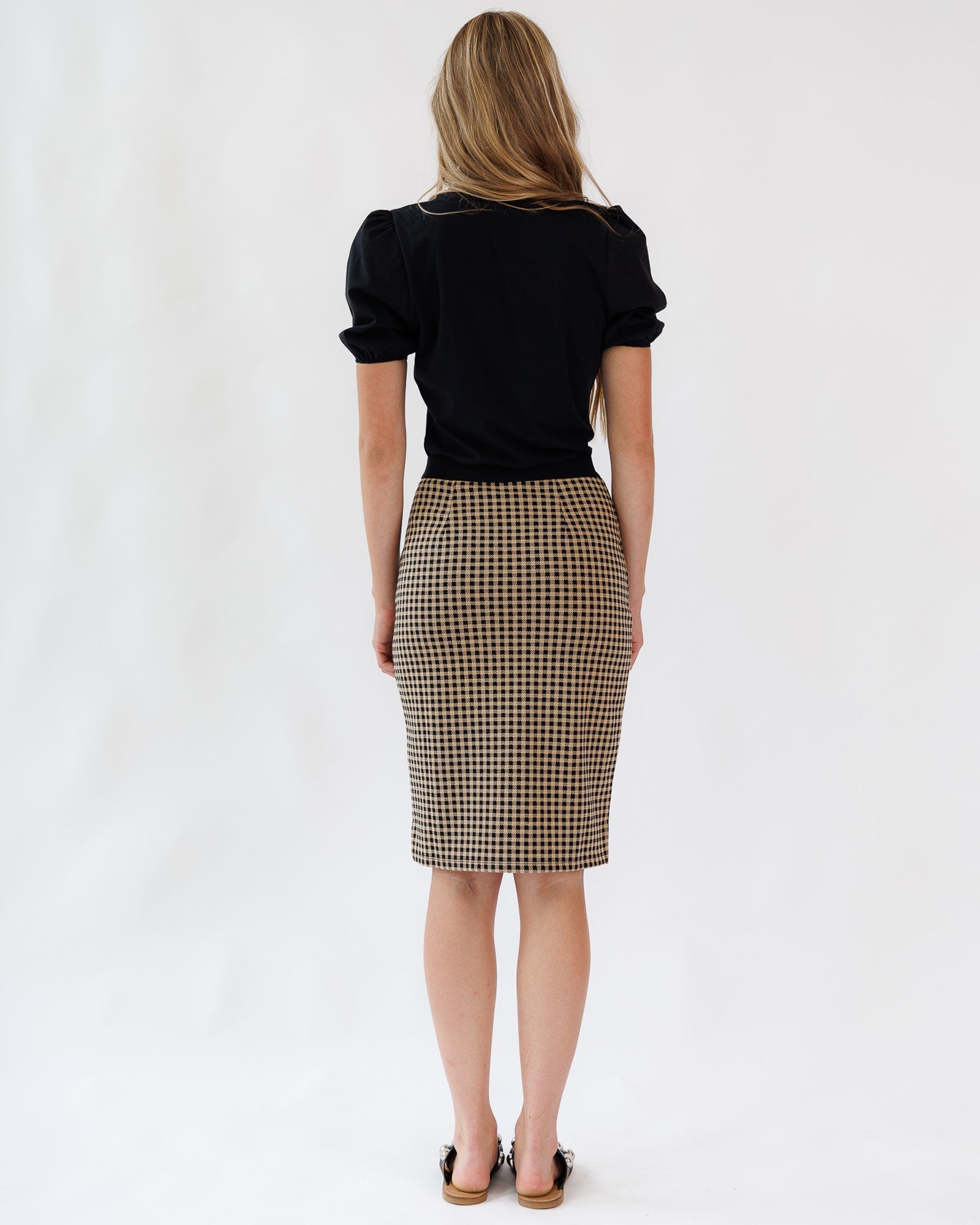 Checks Out Skirt