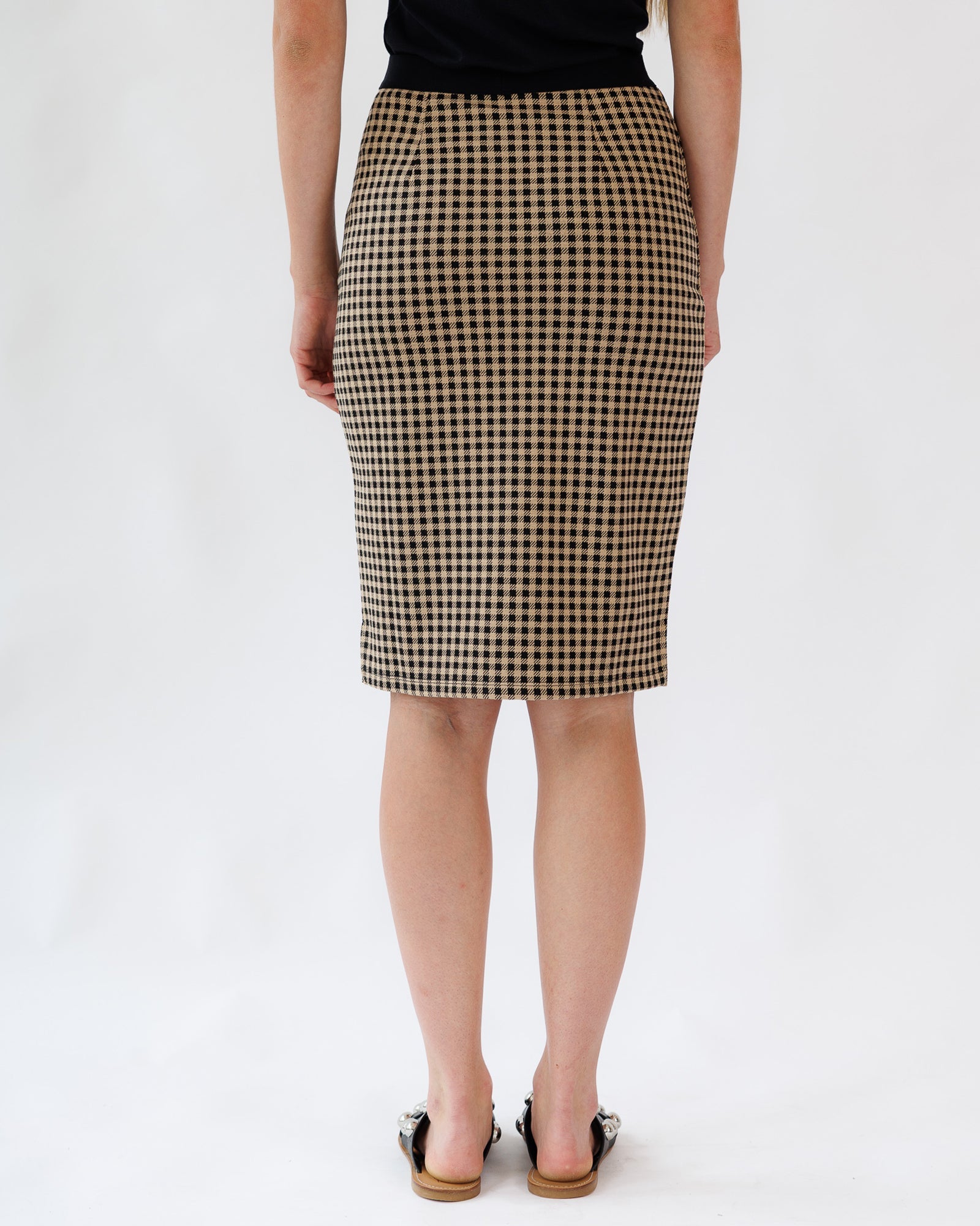 Checks Out Skirt