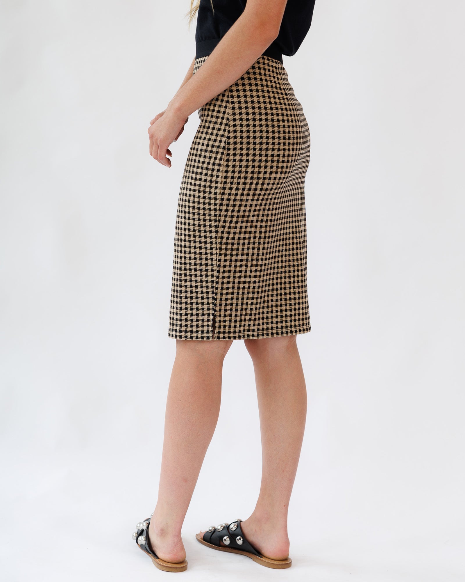 Checks Out Skirt