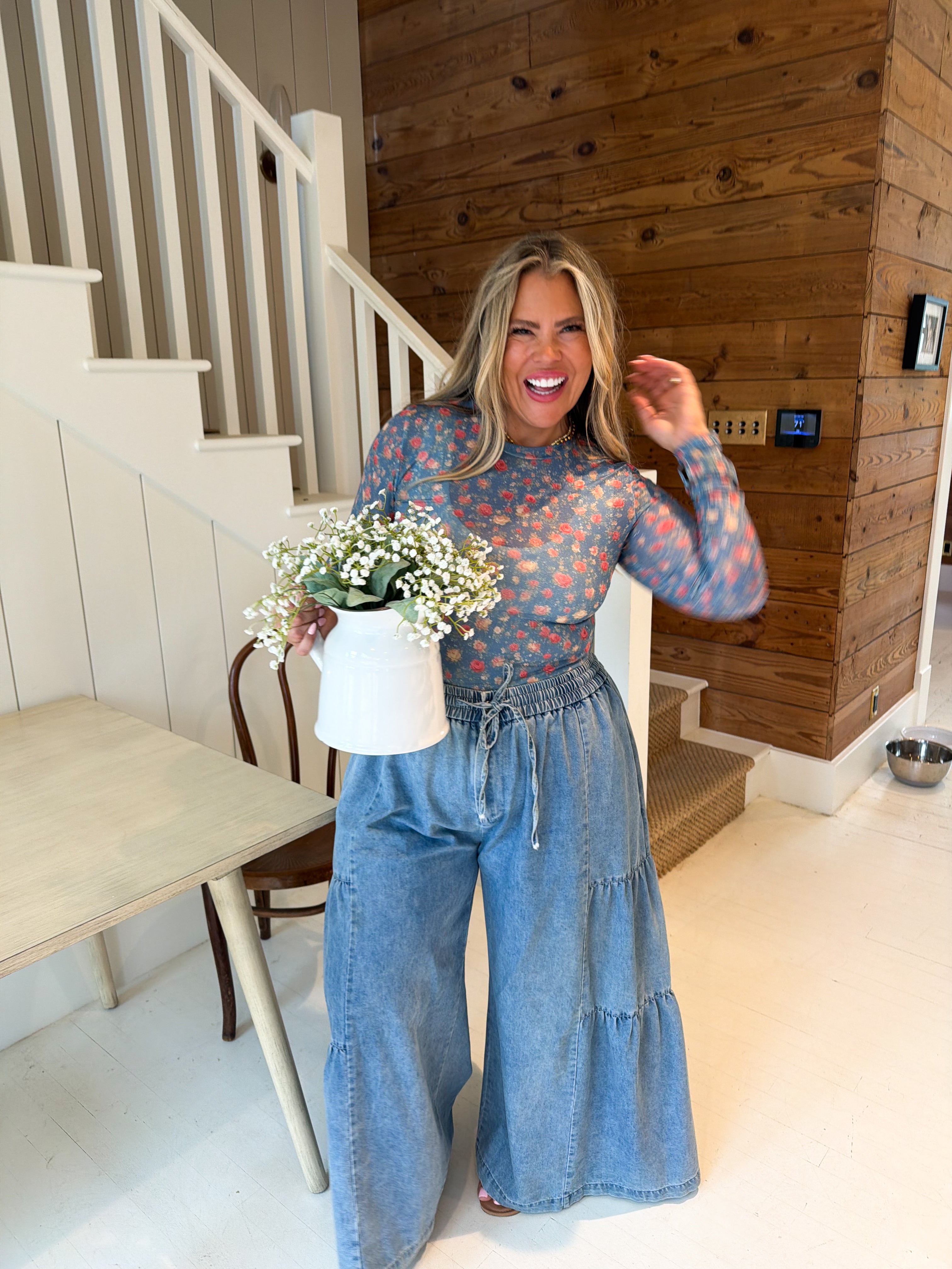 PRE-ORDER: SOUTHERN CHARM DRESS IT UP MESH TOPS