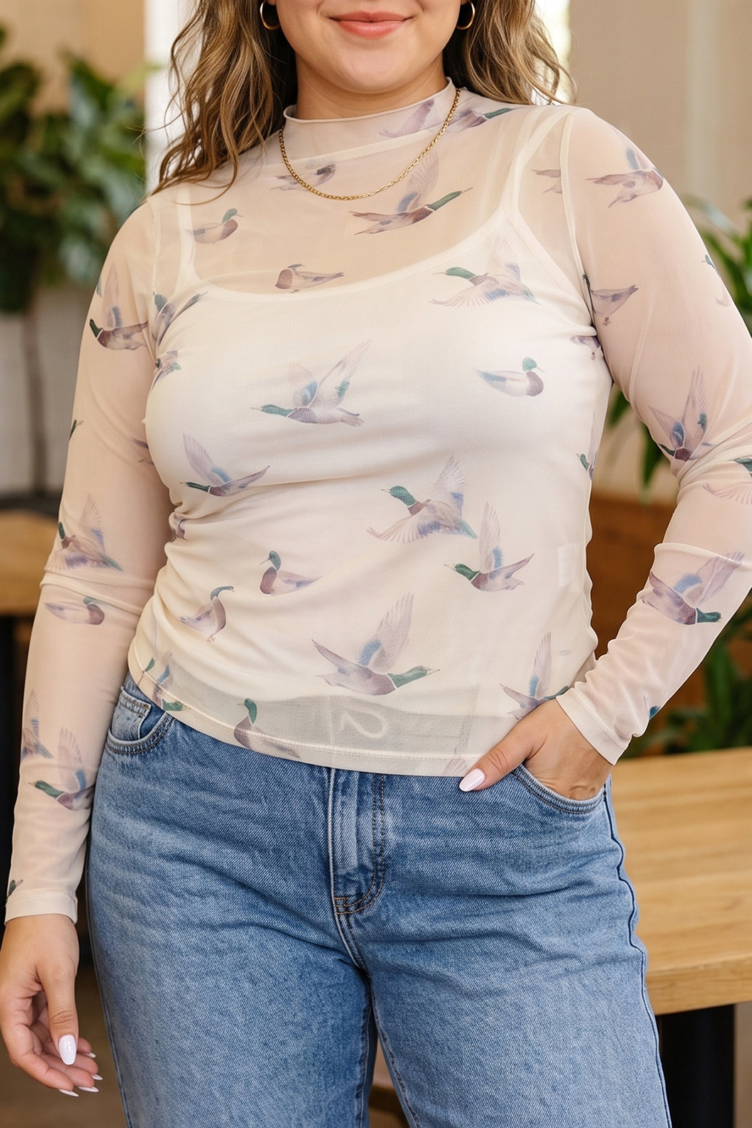 PRE-ORDER: Curvy Feathered & Fabulous Tunic