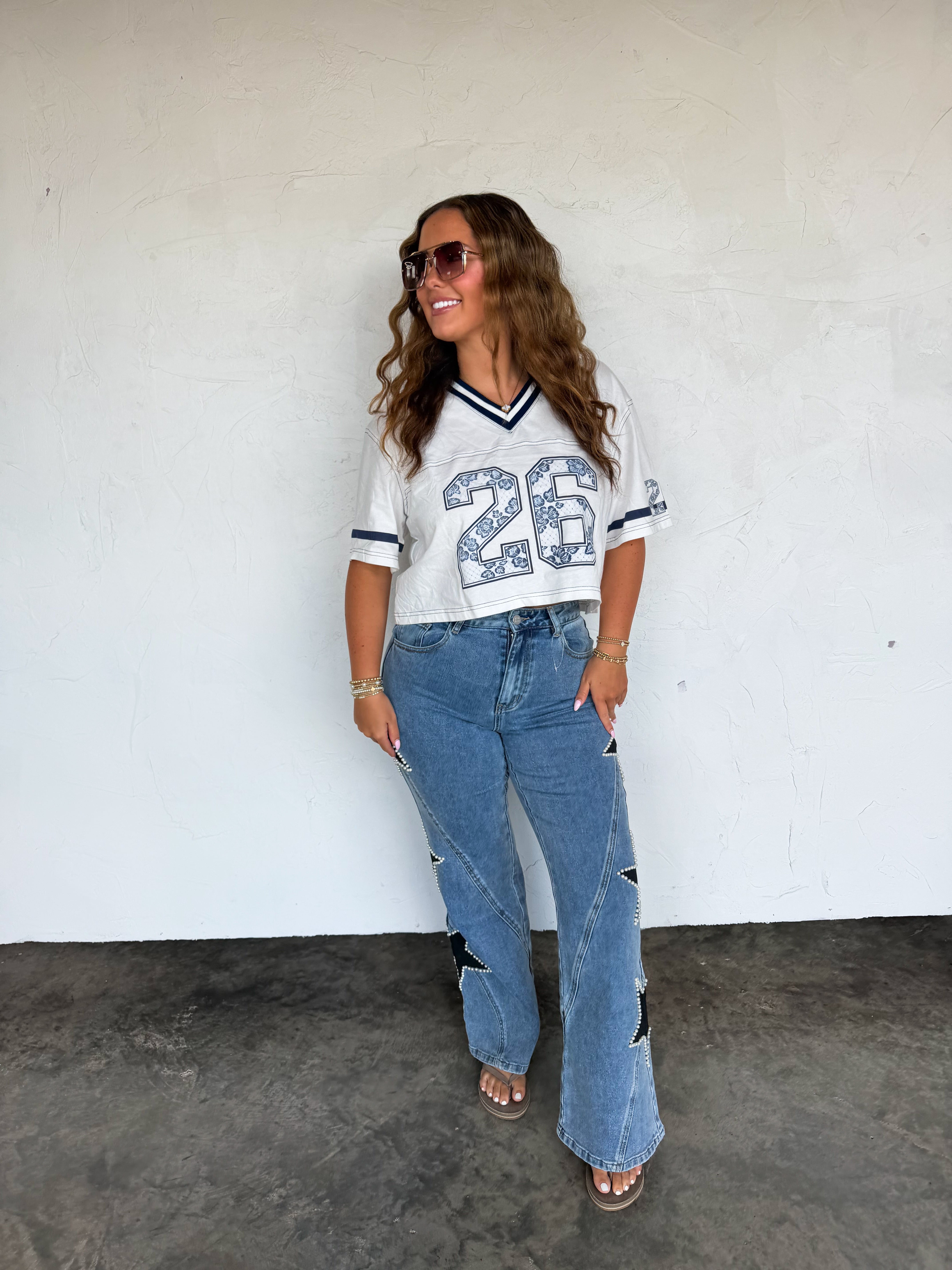 PRE-ORDER: SIDELINE STAR JEANS