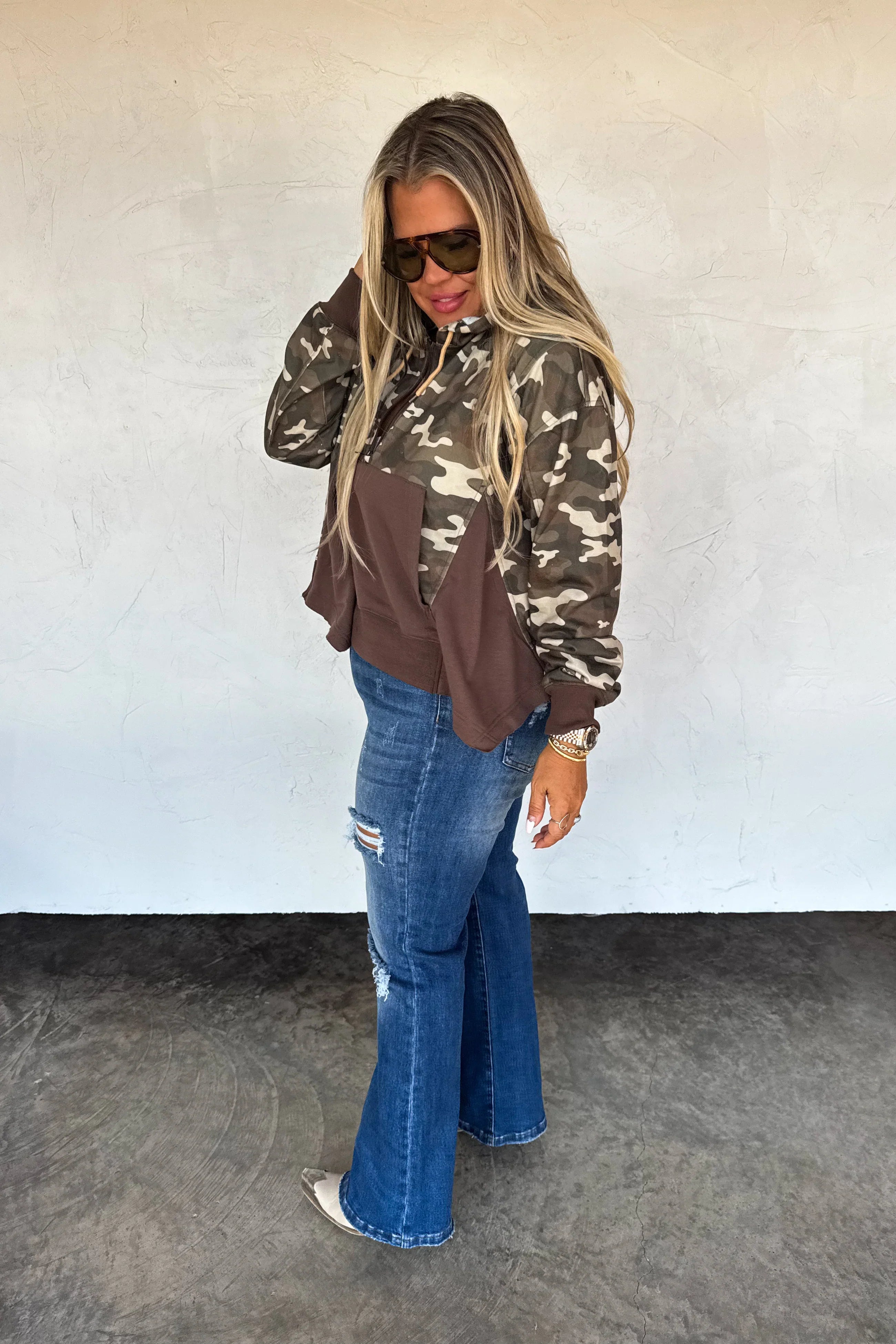 PRE-ORDER: The Hunter Half Zip Hoodie Pullover
