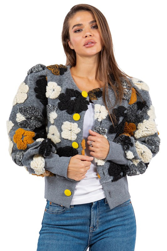 Bold Flower Jacket