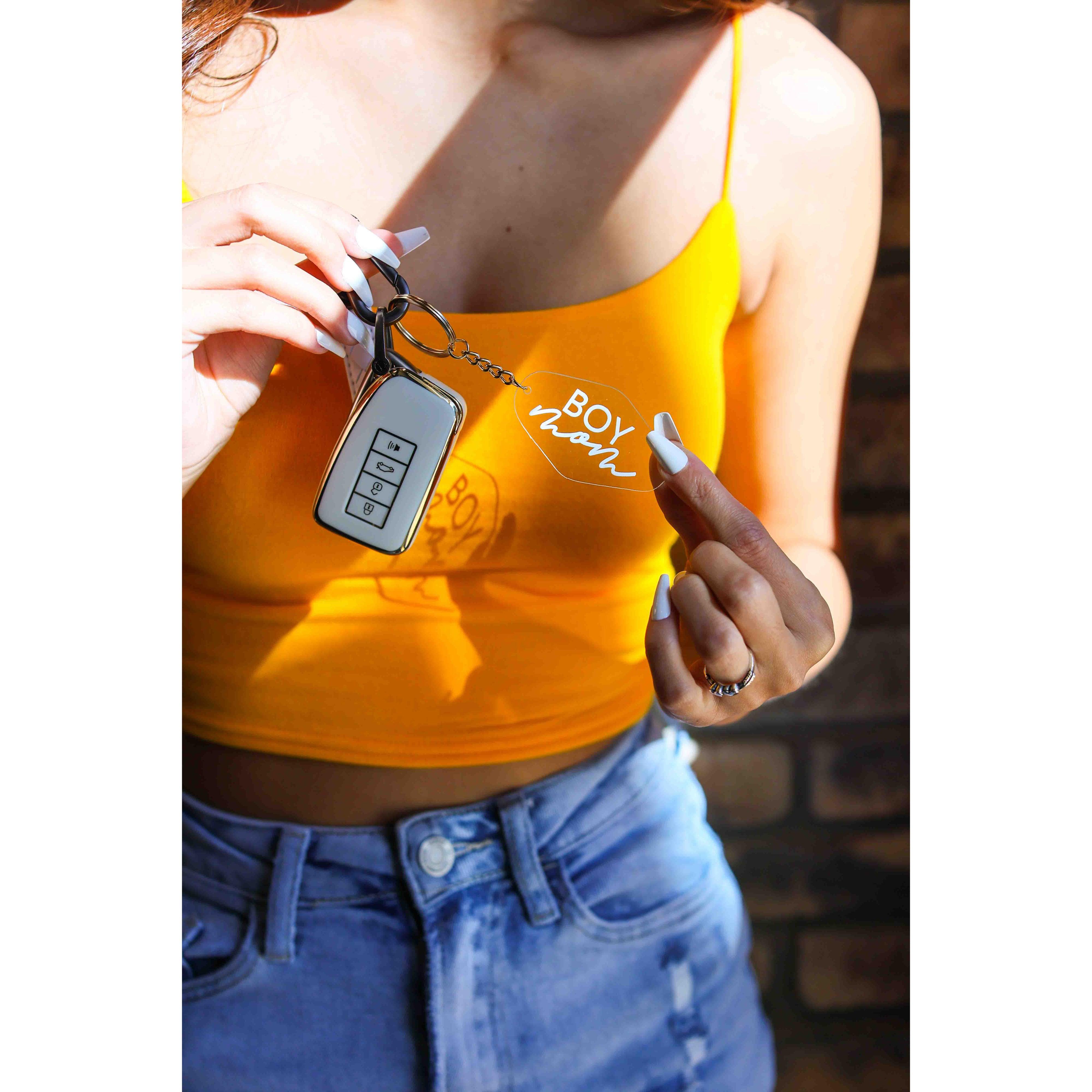 Acrylic Mom Keychains