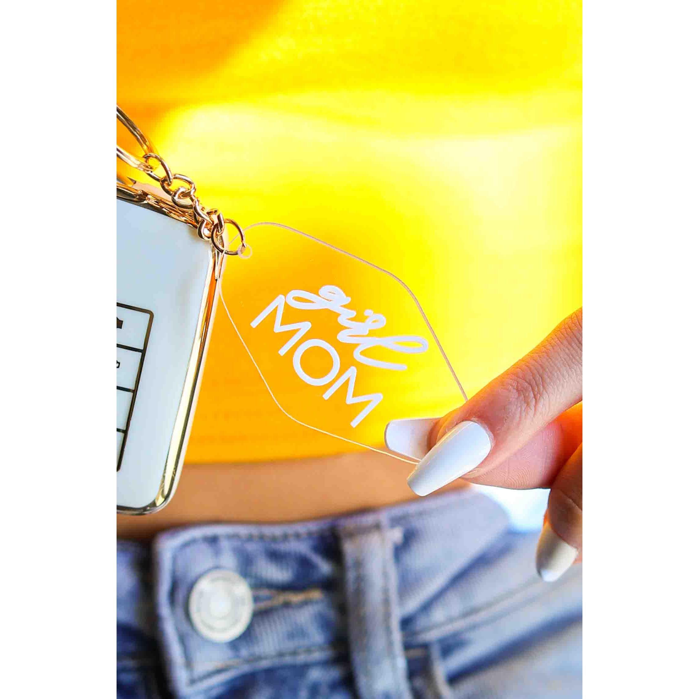 Acrylic Mom Keychains