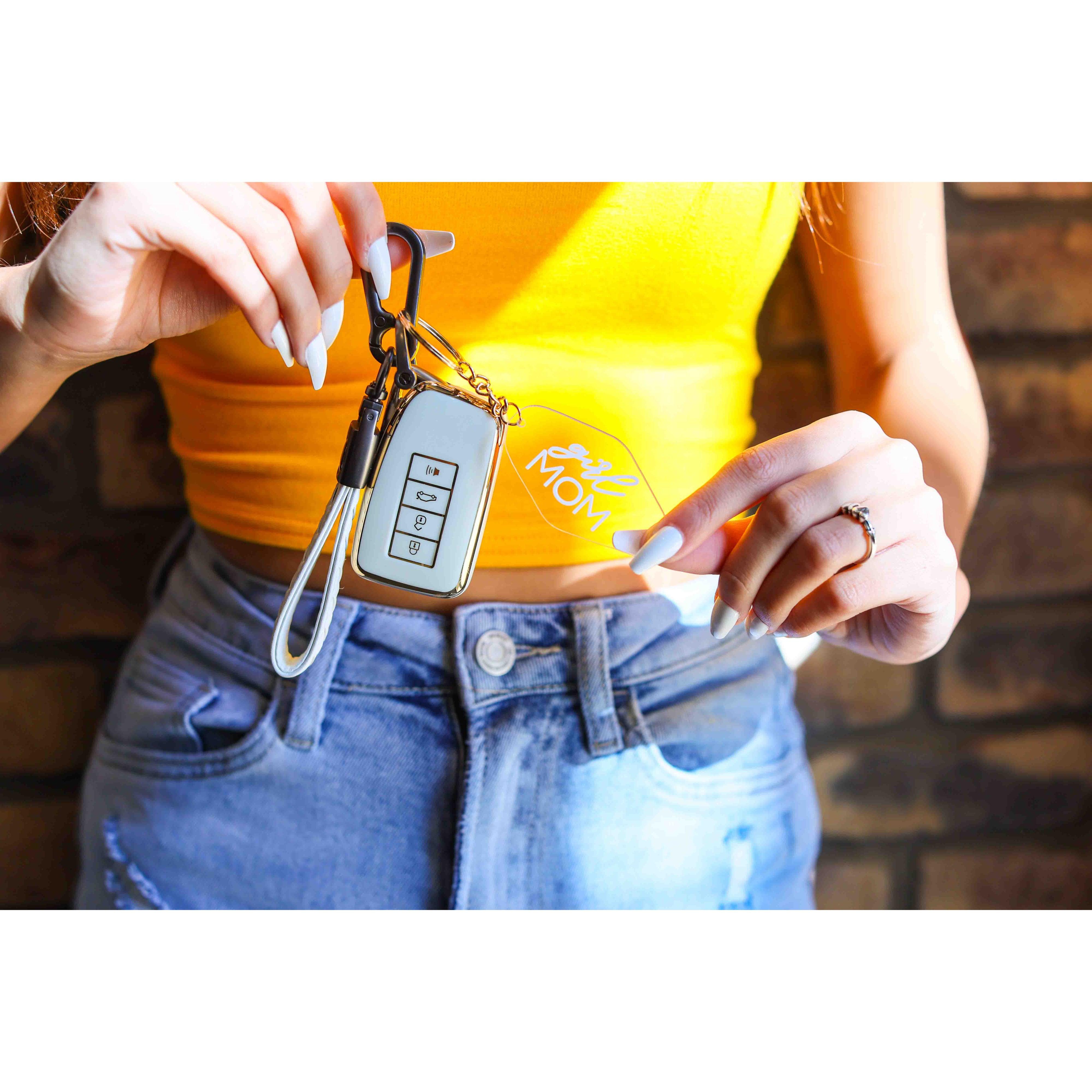 Acrylic Mom Keychains