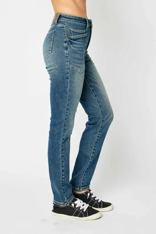 High Waist Skinny Judy Blue Jeans
