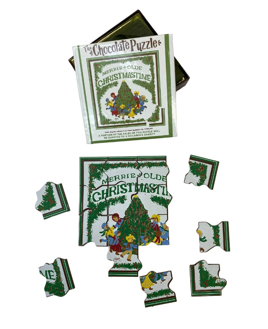 Merry Christmas Chocolate Puzzle - Patent Pending