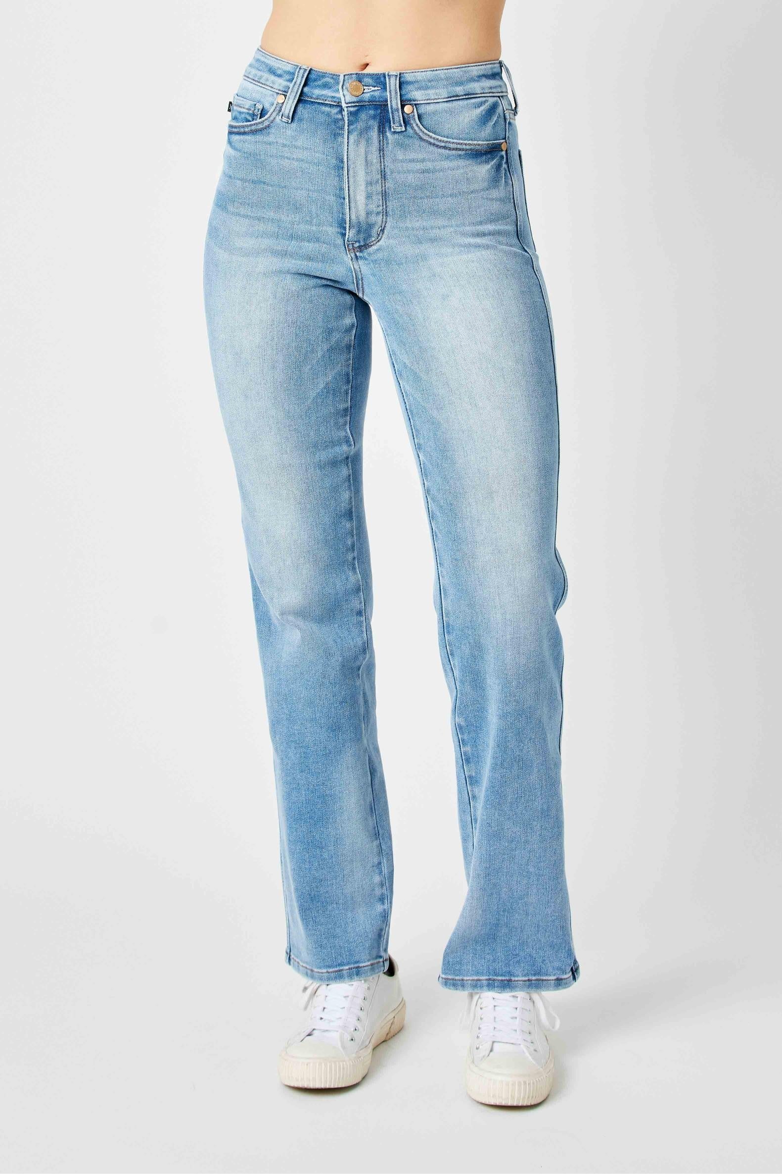 Judy Blue Tummy Control Straight Jeans