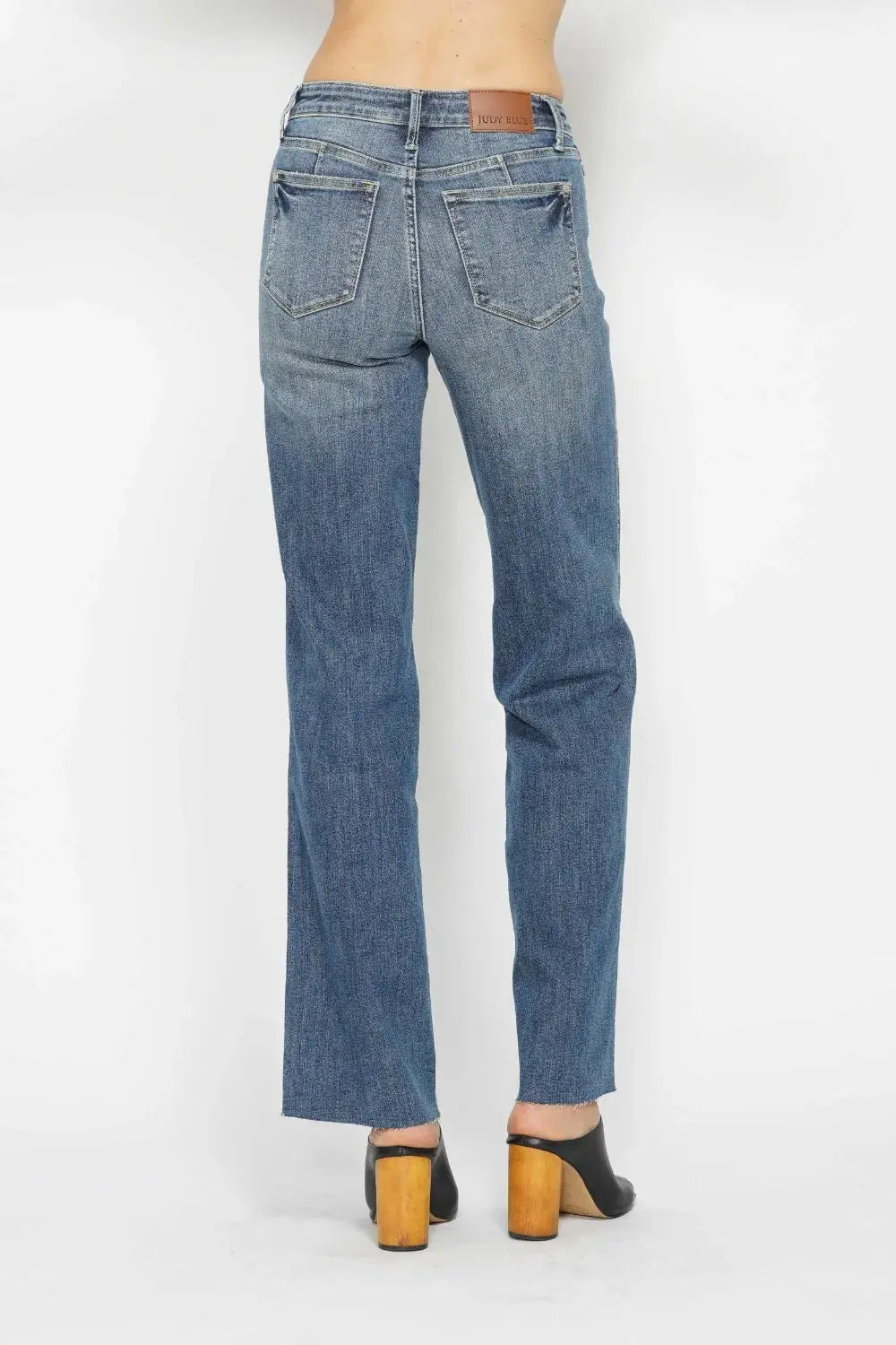 Tummy Control Straight Judy Blue Jeans