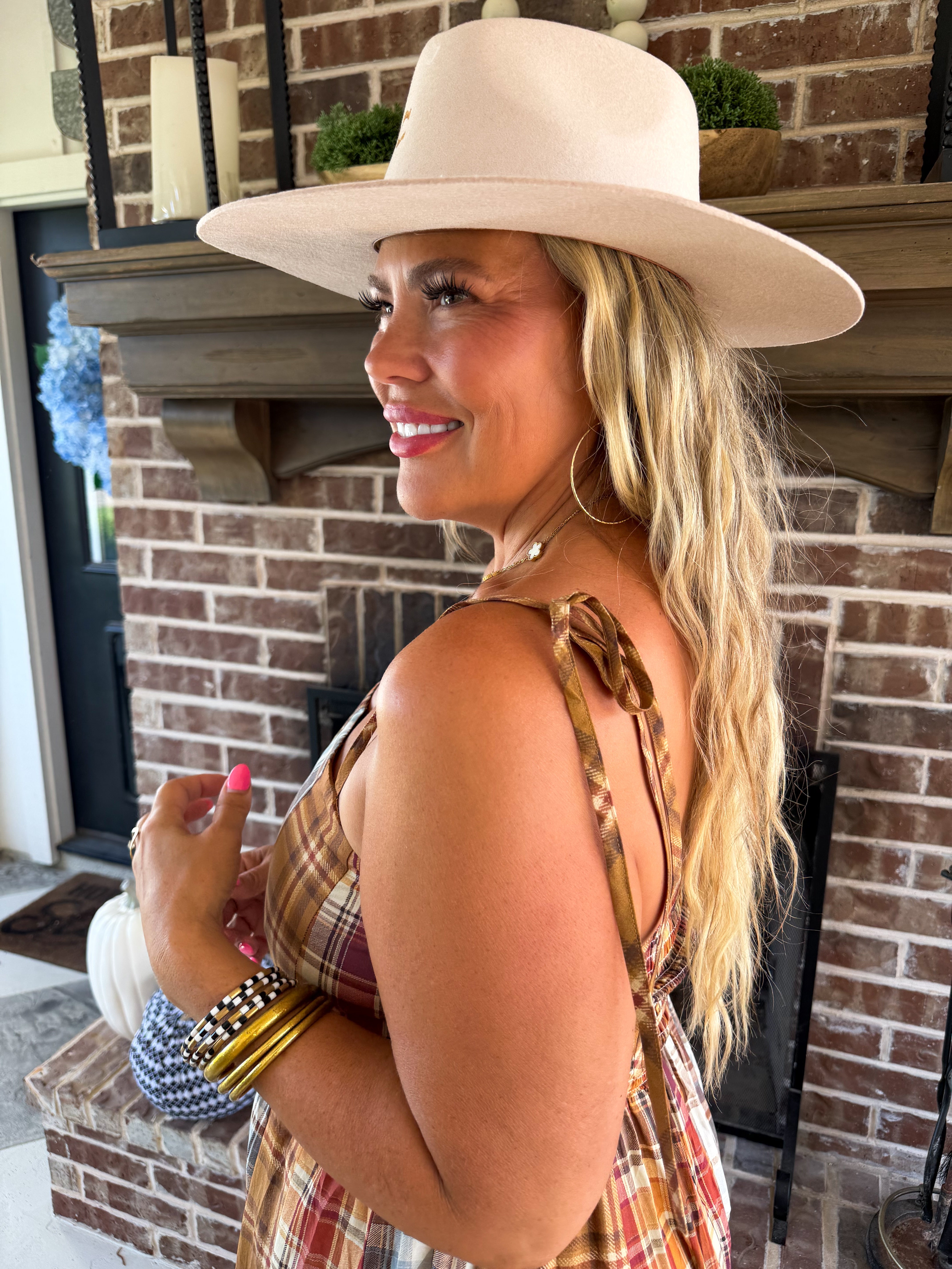 PRE-ORDER: THE ASHFORD PLAID MAXI DRESS