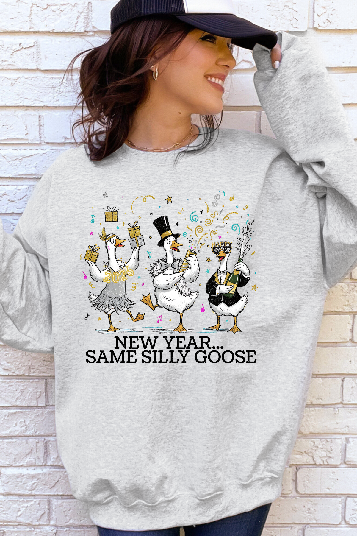 Same Silly Goose New Year Sweatshirt