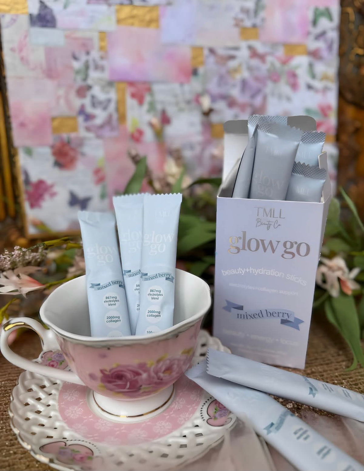 Glow Go Wellness Drinks - Berry Bliss