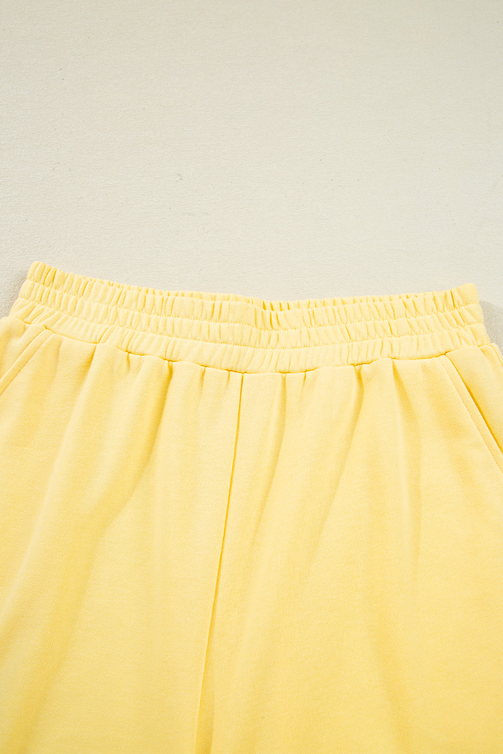 PRE-ORDER: Colorblock Patchwork Half Button Pullover and Shorts Outfit