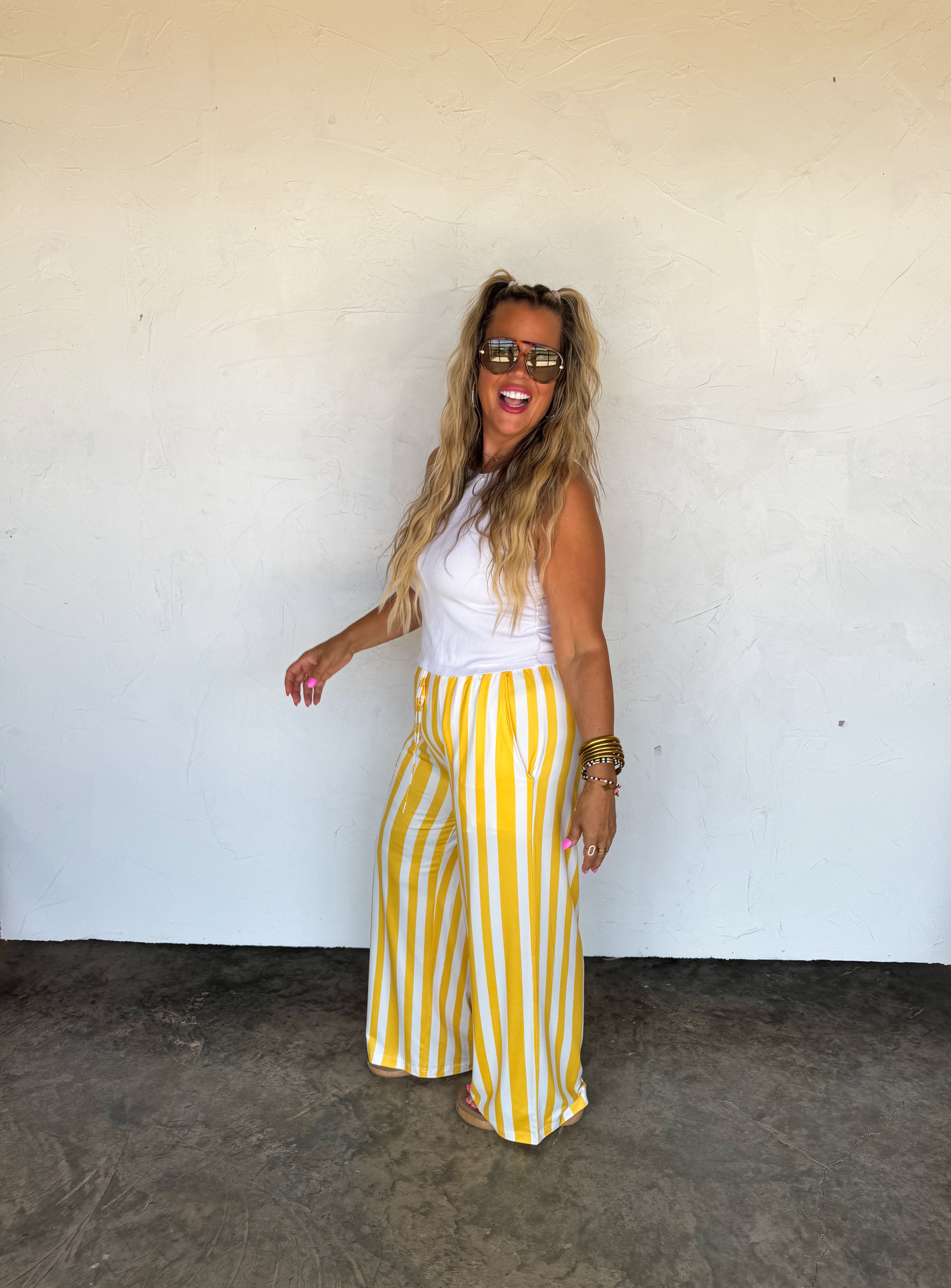 PRE-ORDER: GAME DAY HADDIE WIDE LEG PANTS