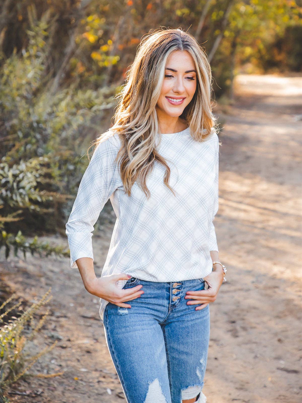 PRE-ORDER: The Savannah 3/4 Sleeve Top