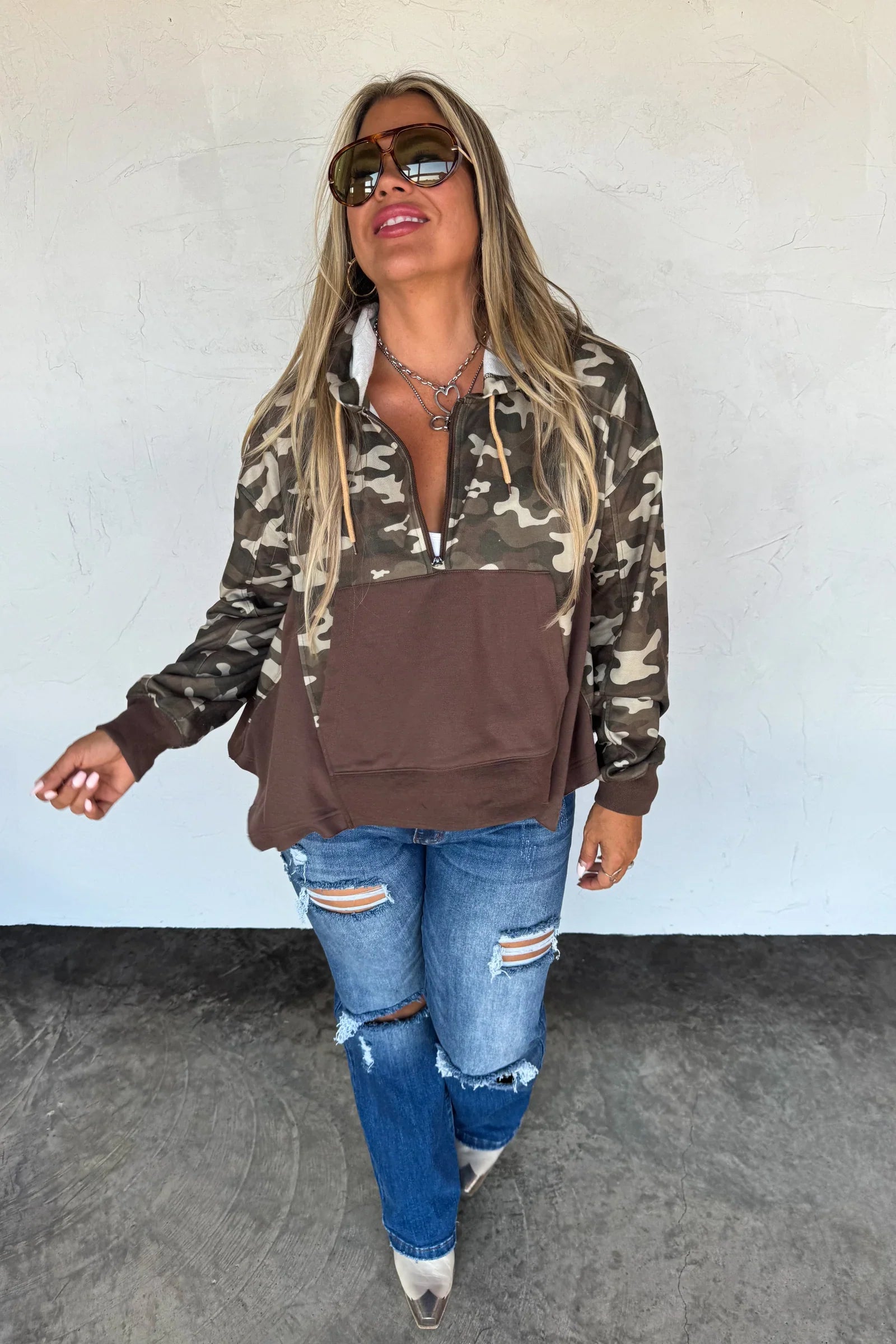 PRE-ORDER: The Hunter Half Zip Hoodie Pullover