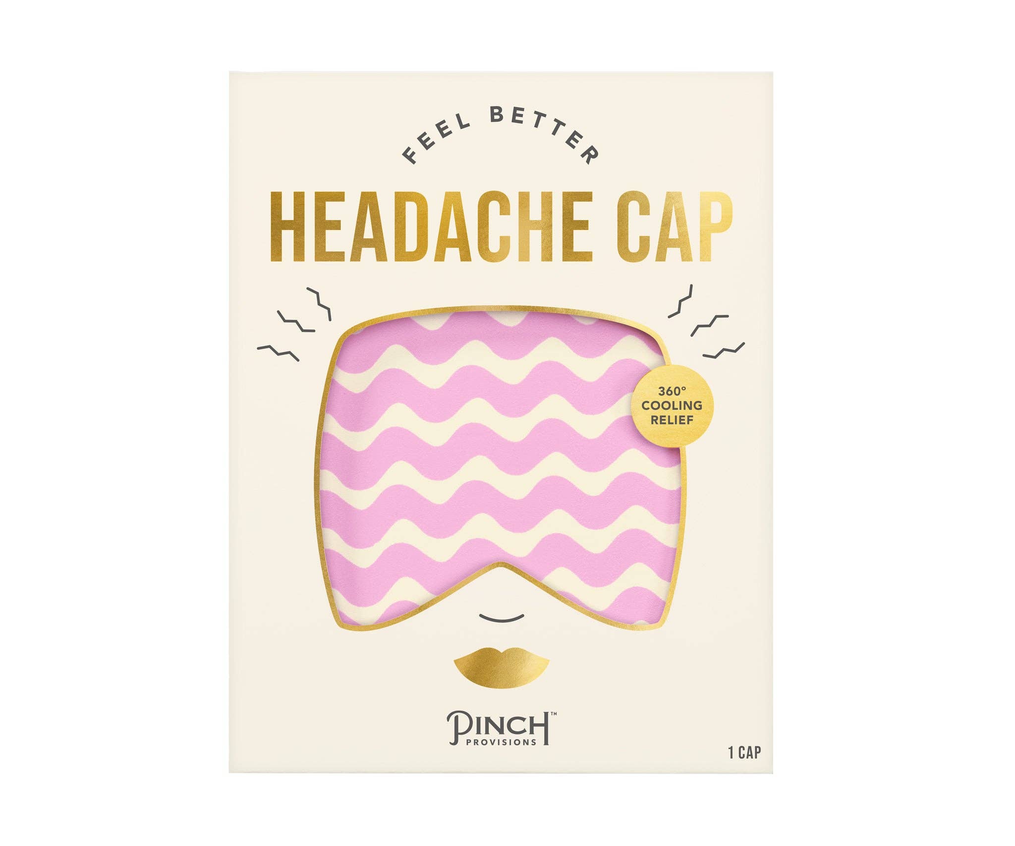 Headache Cap | Orchid Stripe