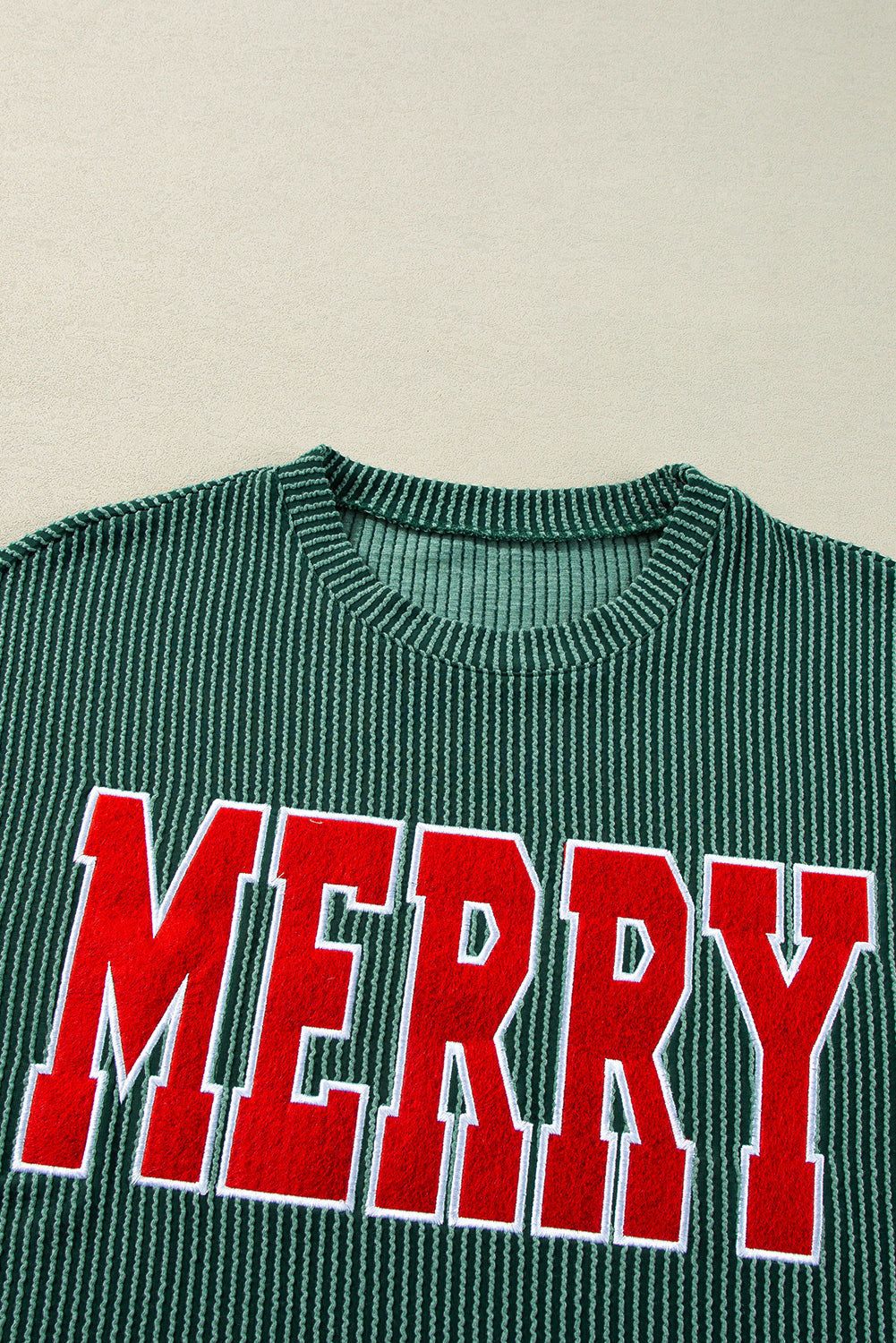 PRE-ORDER: Corded MERRY Long Sleeve Top and Shorts Pajama Set