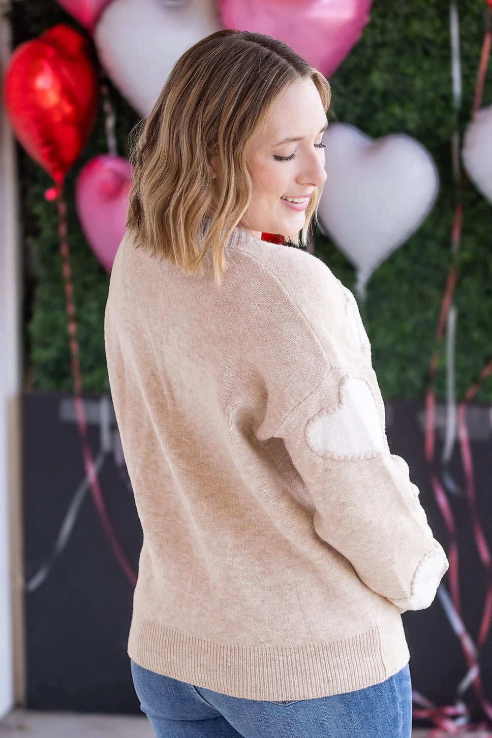 Sweetheart Cardigan - Tan