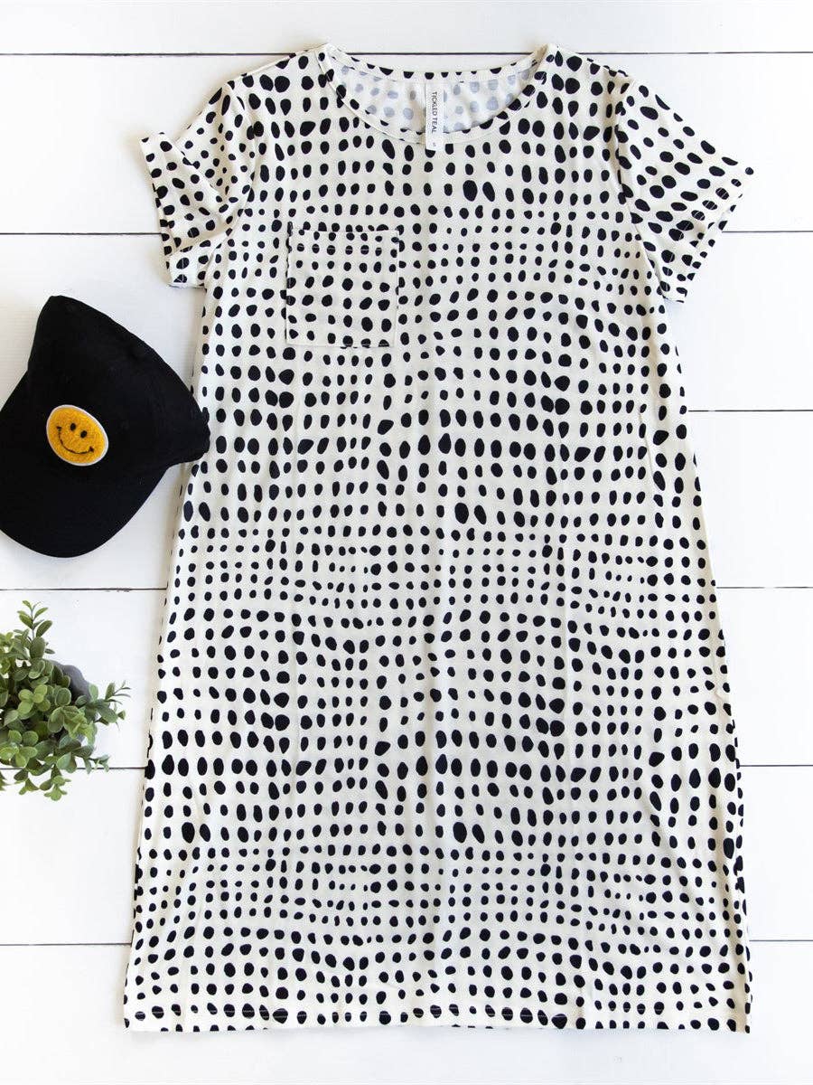 PRE-ORDER: Dottie Pocket Tee Dress