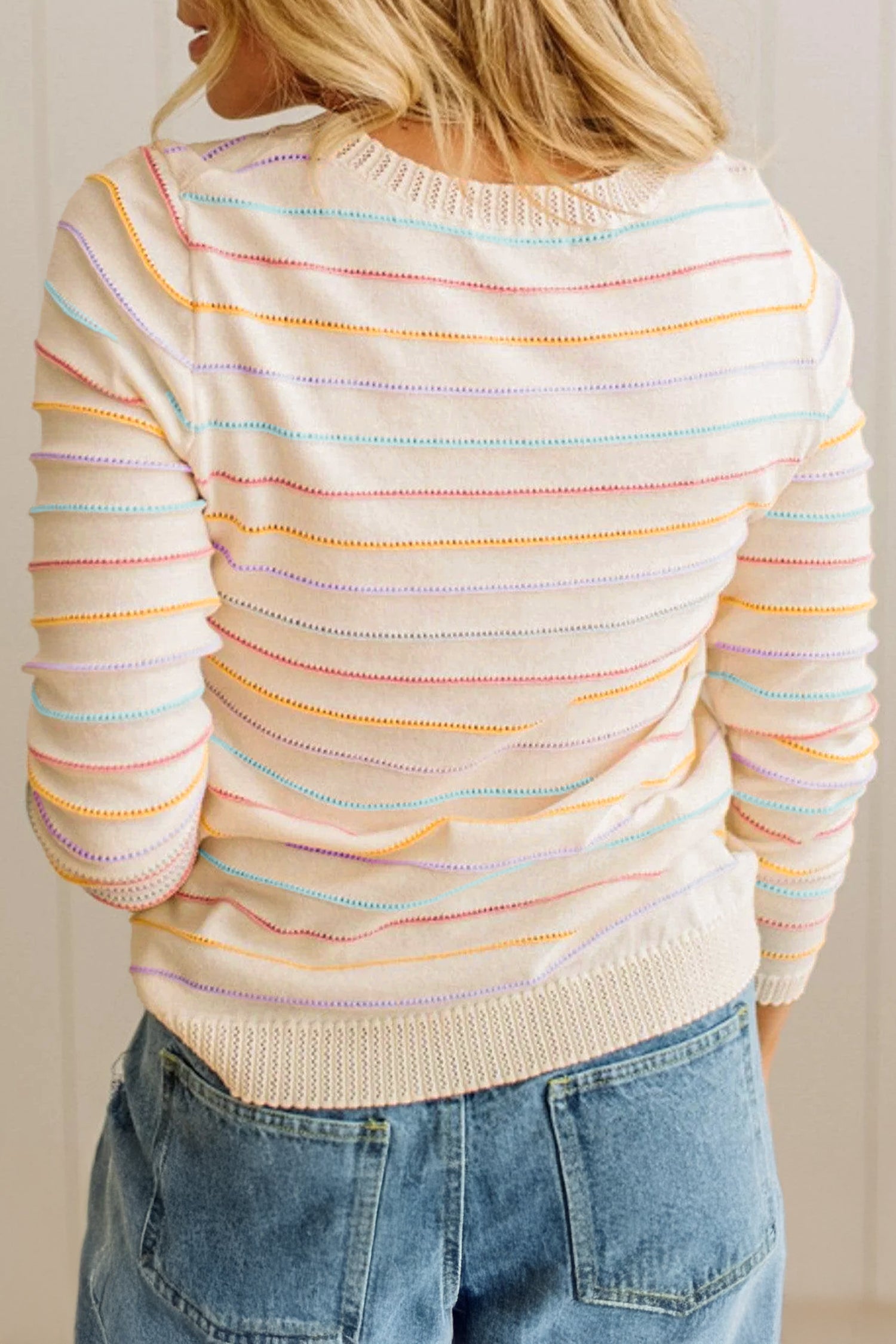 PRE-ORDER: Good Mood Stripe Sweater