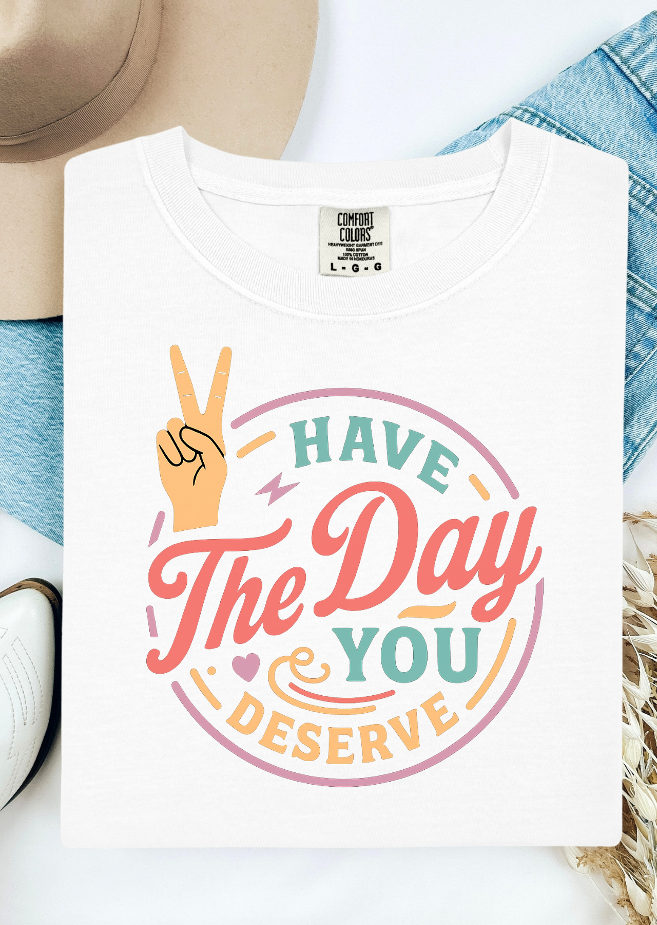 Peaceful Vibes Comfort Colors T-Shirt