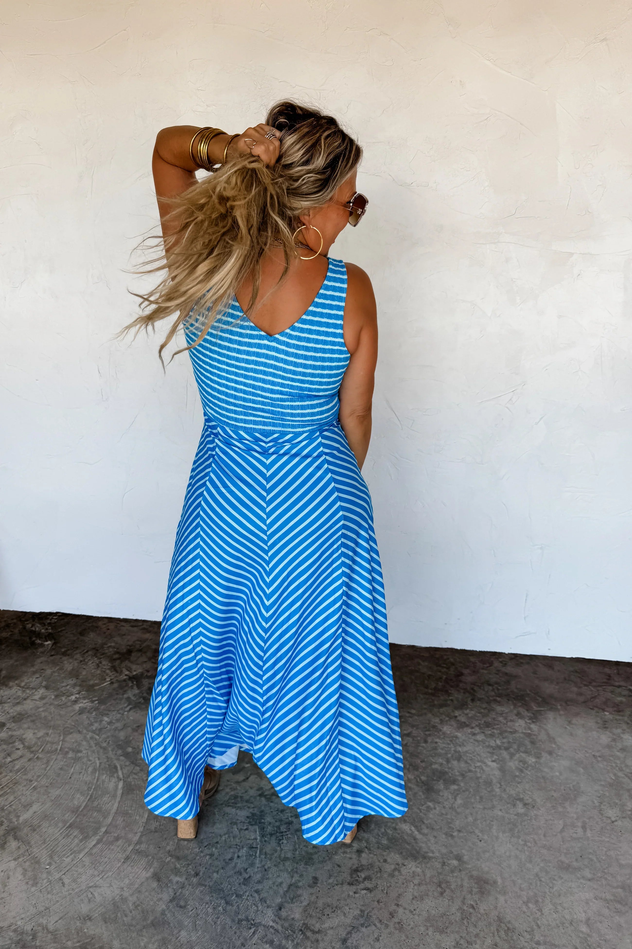 PRE-ORDER: Luciana Stripe Dress