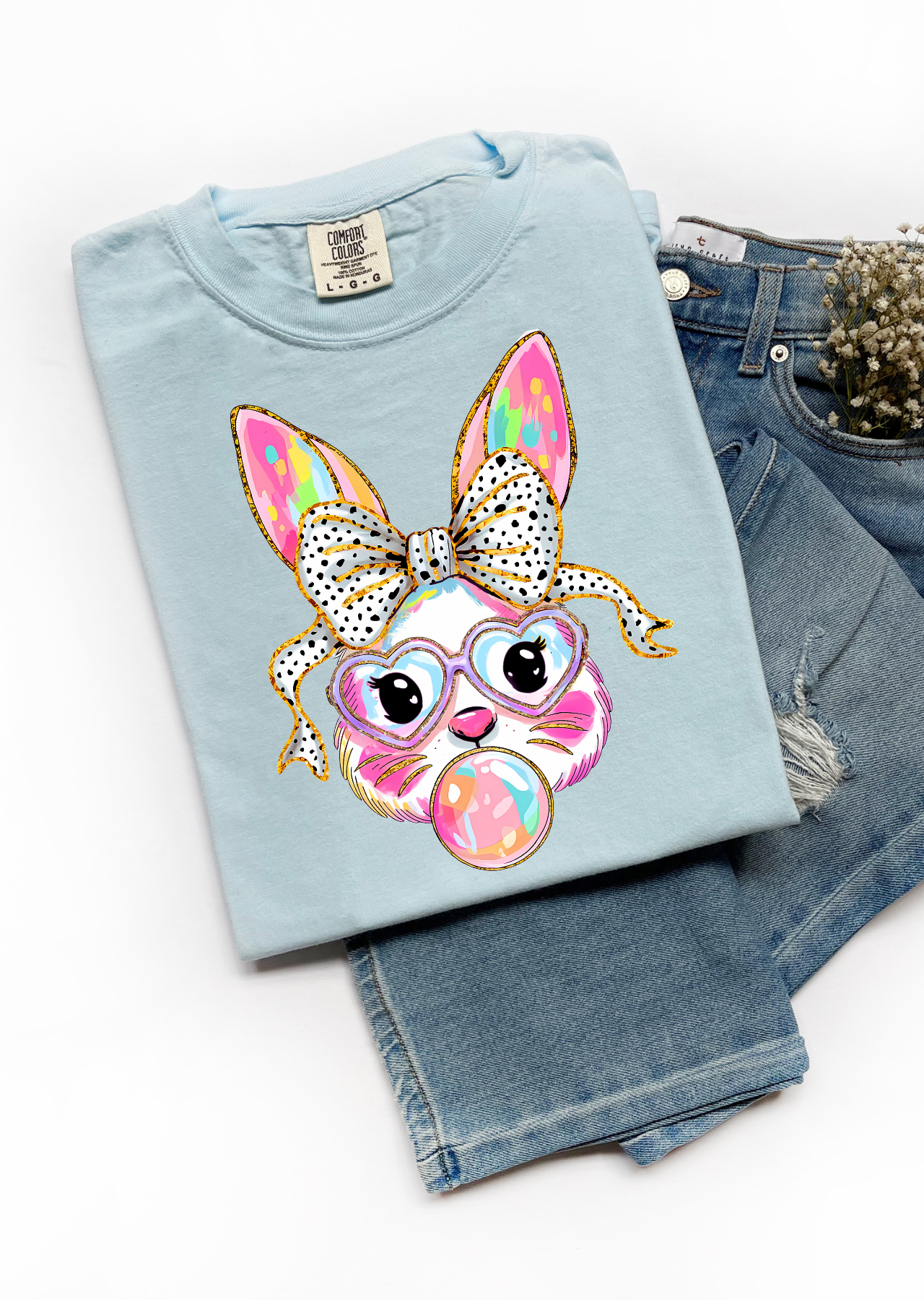 Iridescent Bunny Tee