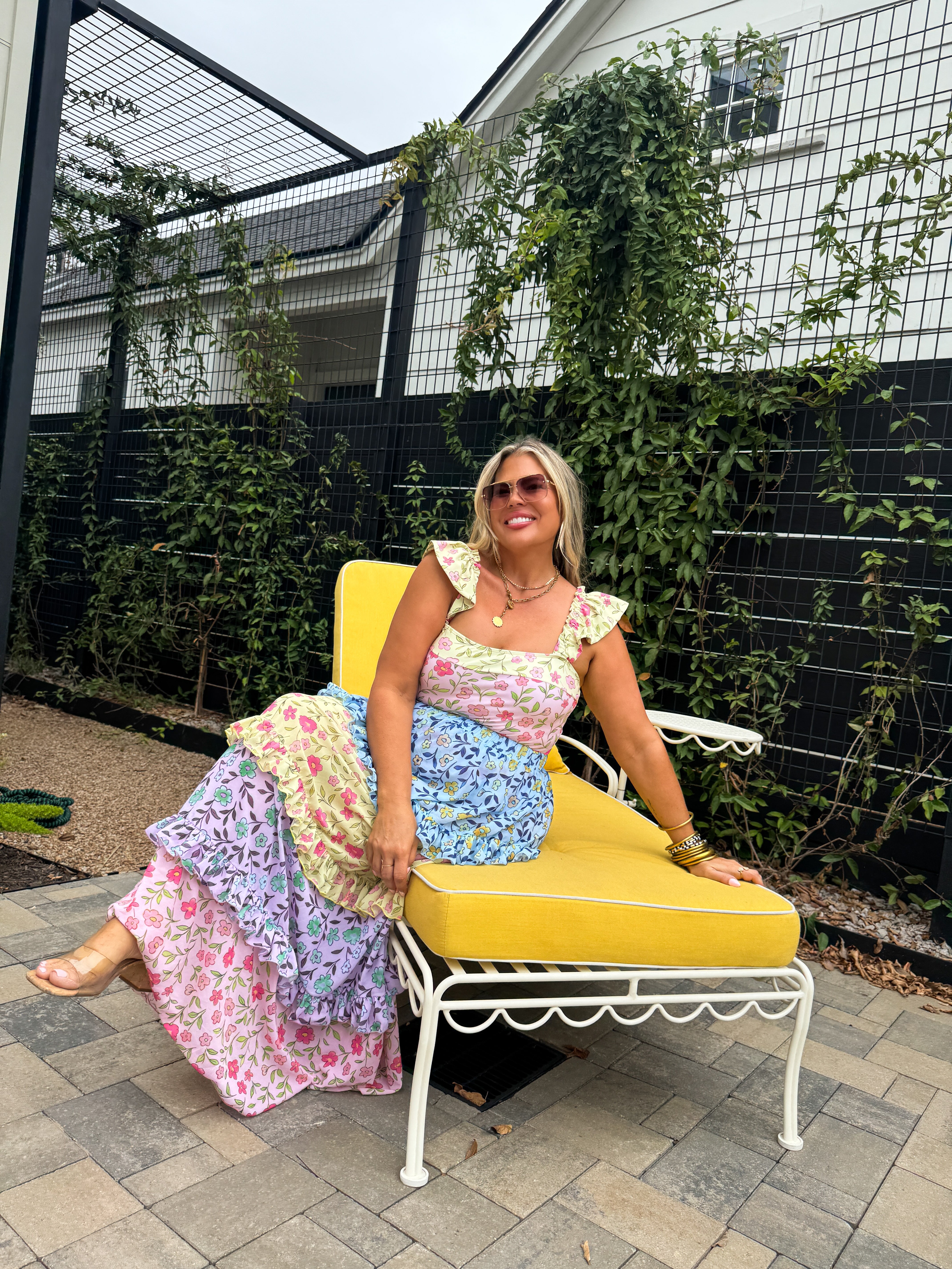 PRE-ORDER: FLORAL RAINBOW SWIM SET