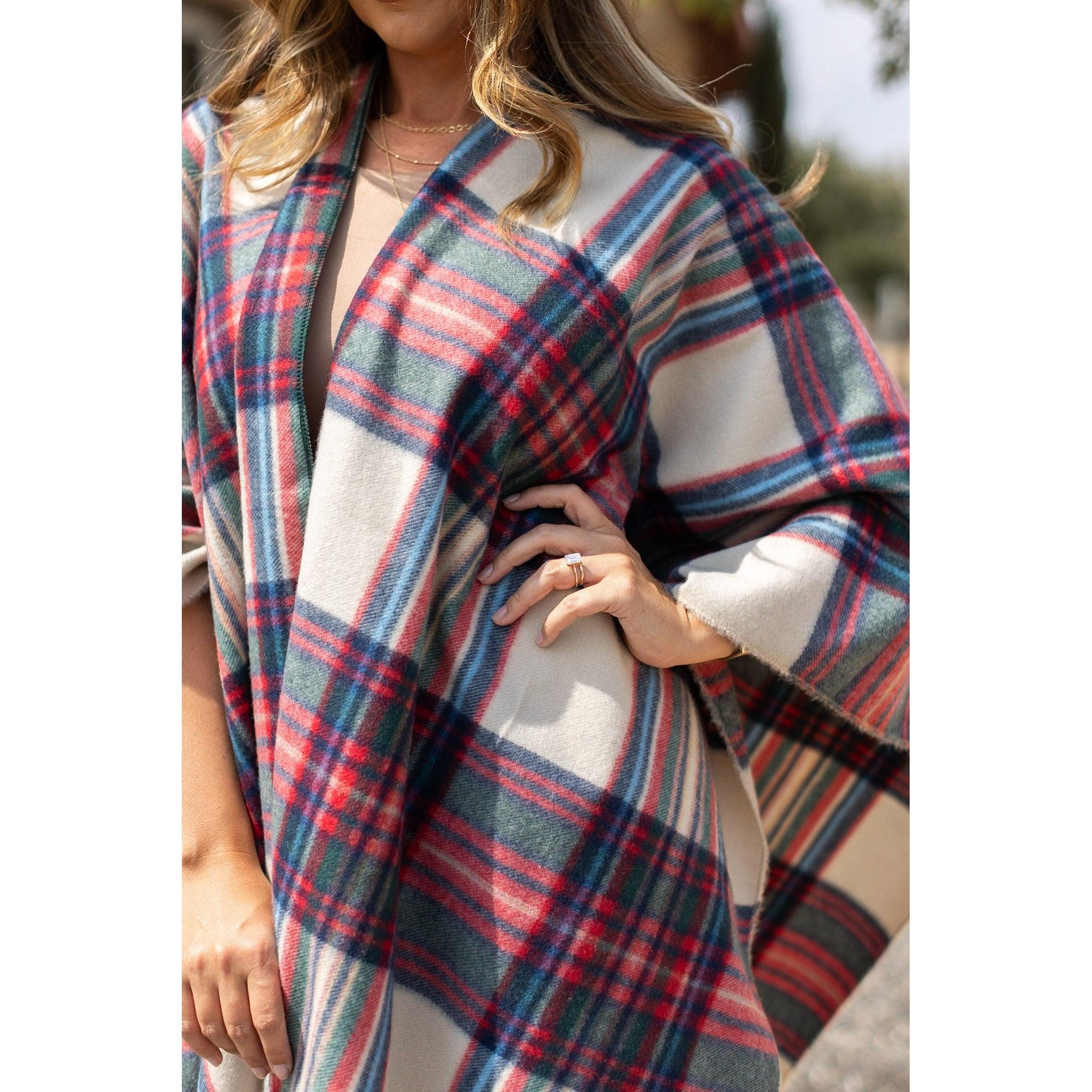 The Blair One Size Shawl/Ponchos