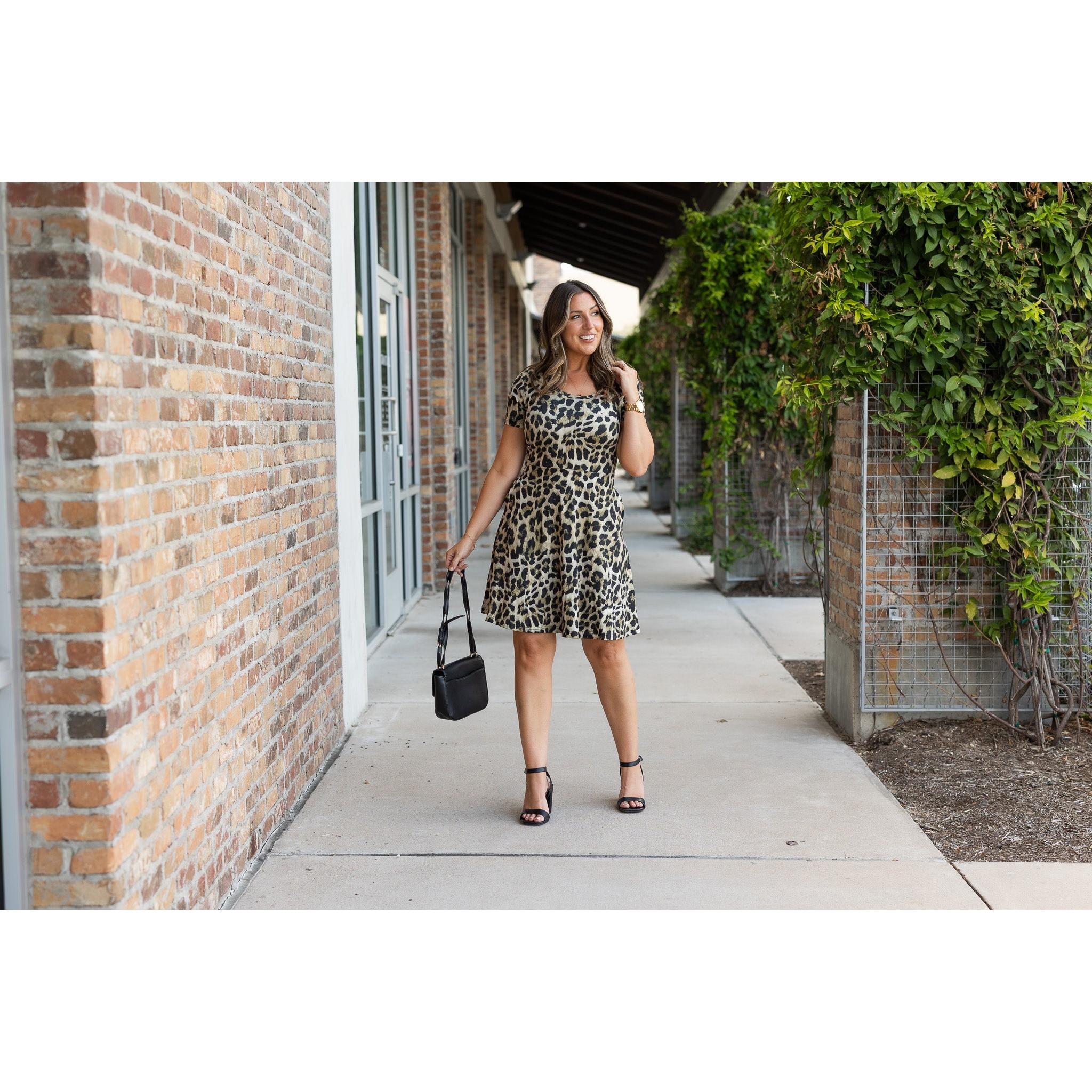 The Layla Leopard Dress