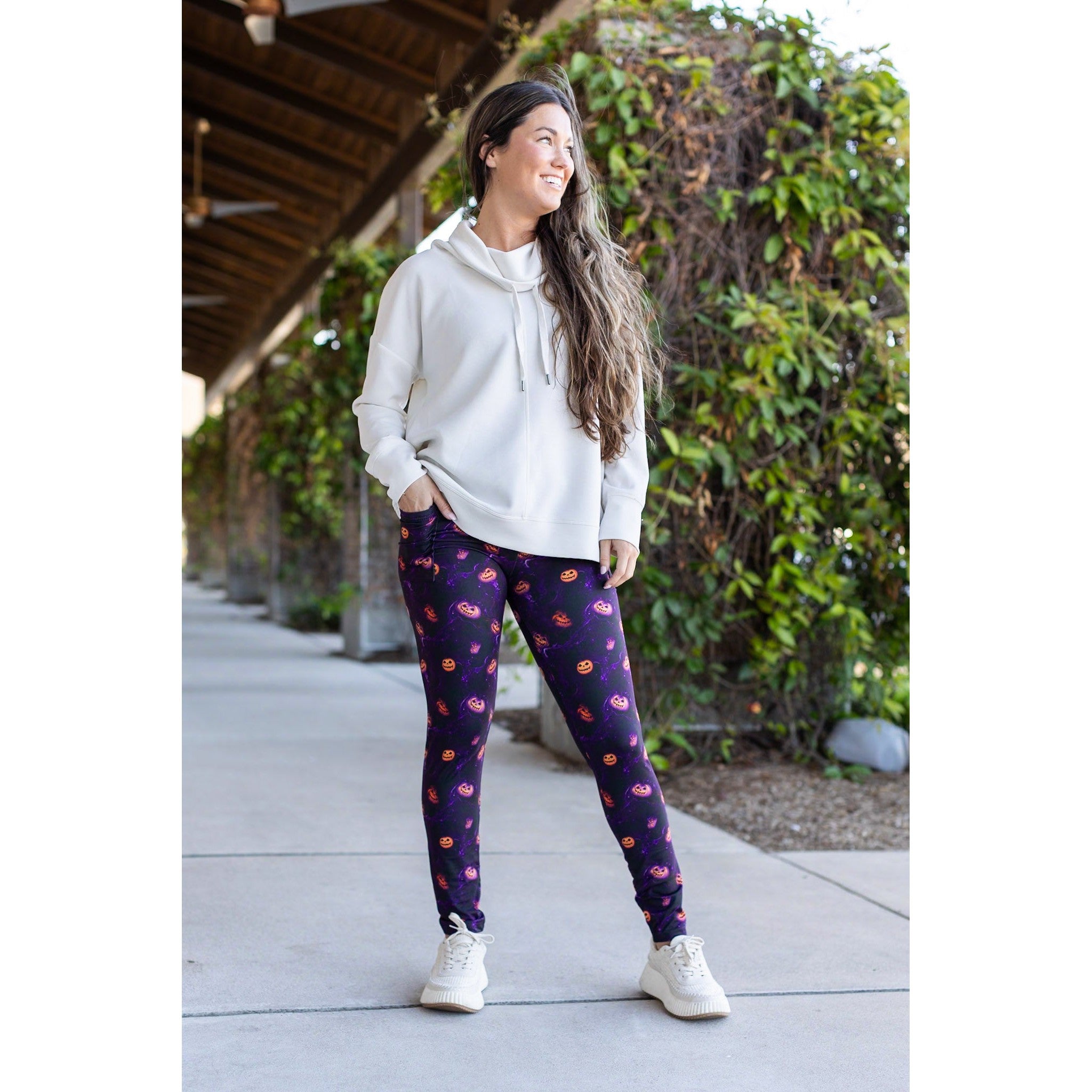 The Elly - Pumpkin Blaze Leggings