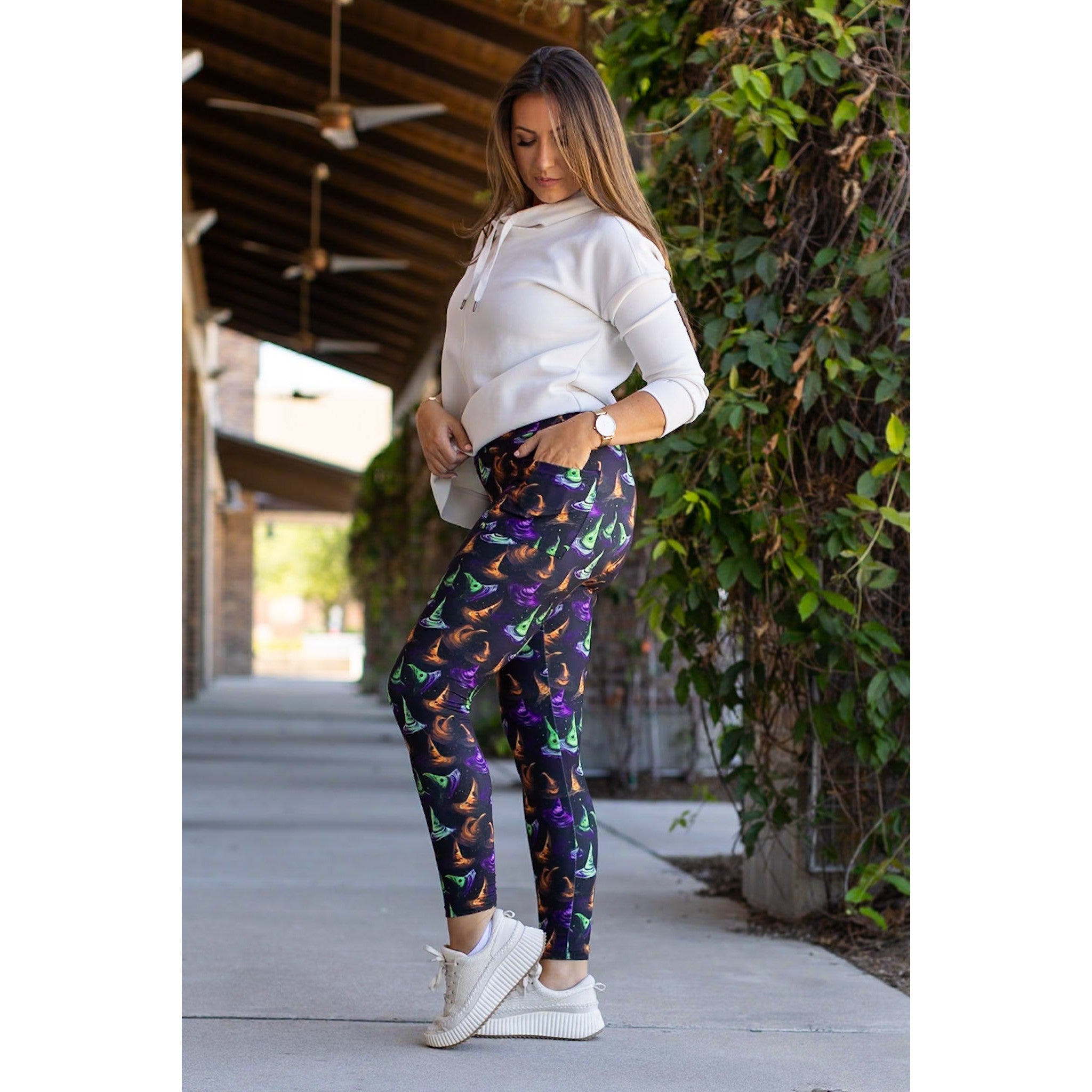 The Winifred Witches Hats Leggings