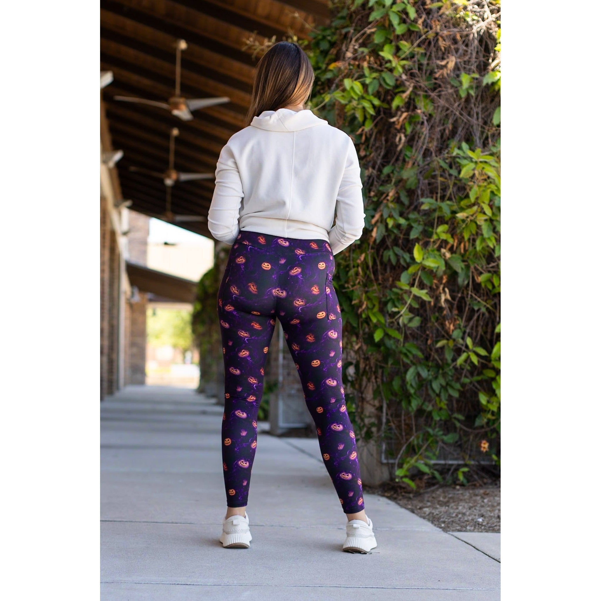 The Elly - Pumpkin Blaze Leggings