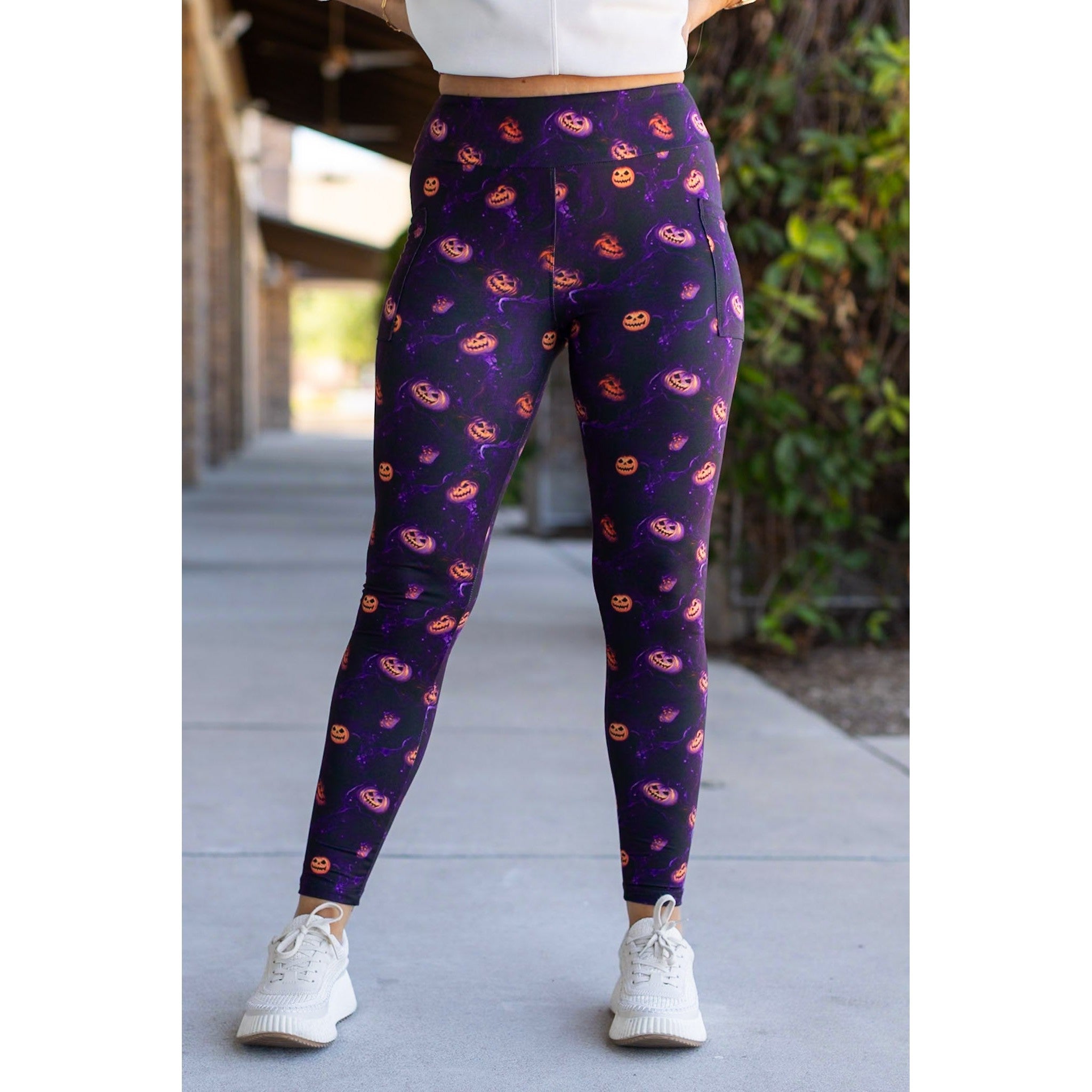 The Elly - Pumpkin Blaze Leggings