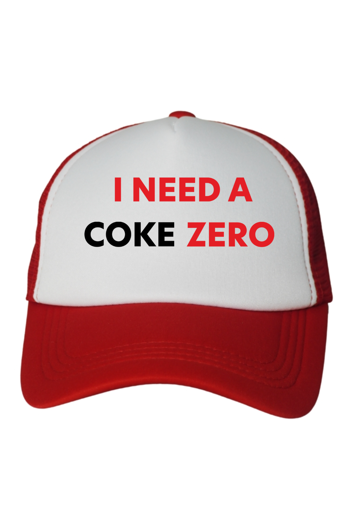 I Need A Coke Zero Trucker Hat