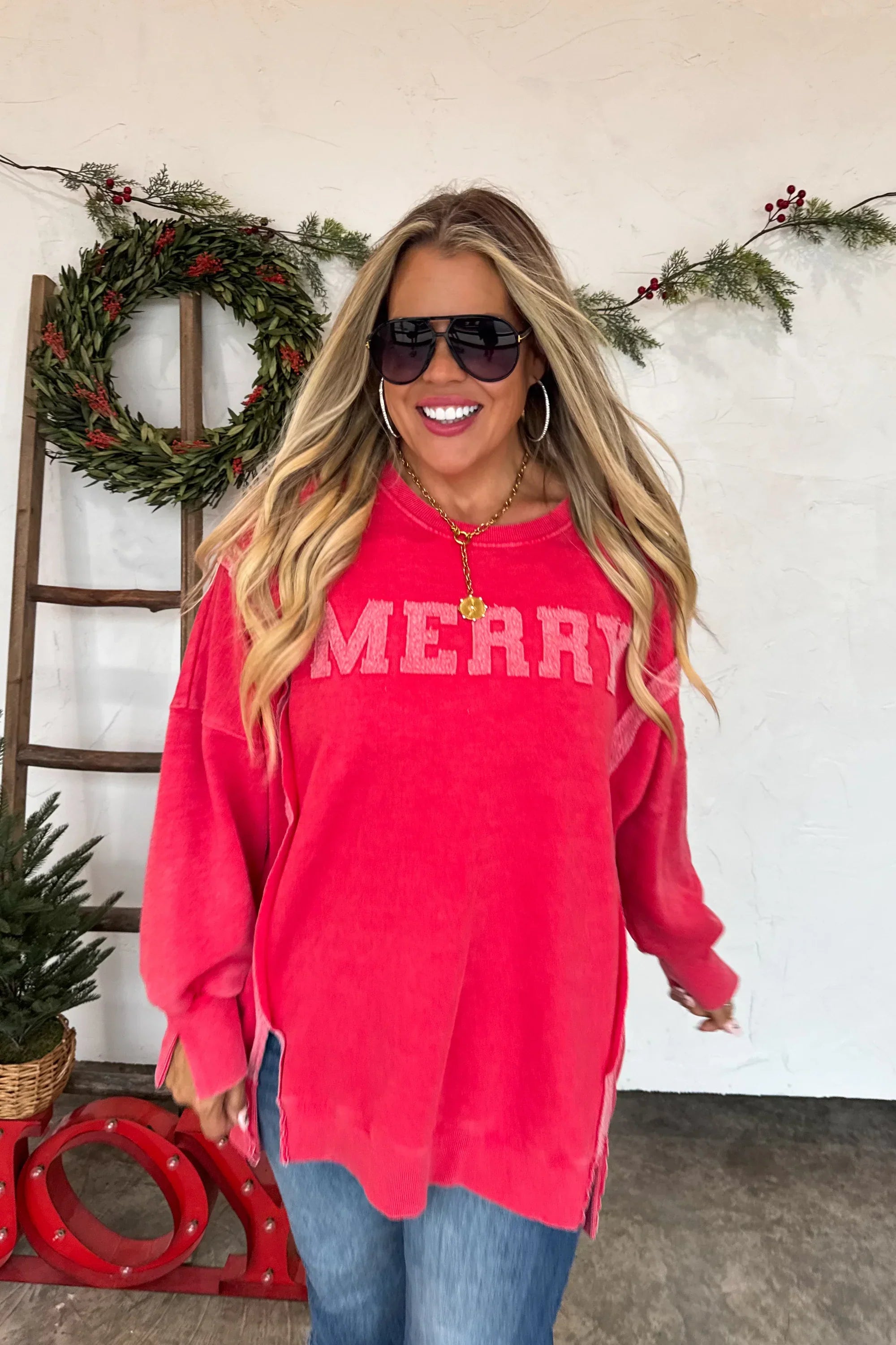 PRE-ORDER: Classic Crew Pullover Merry
