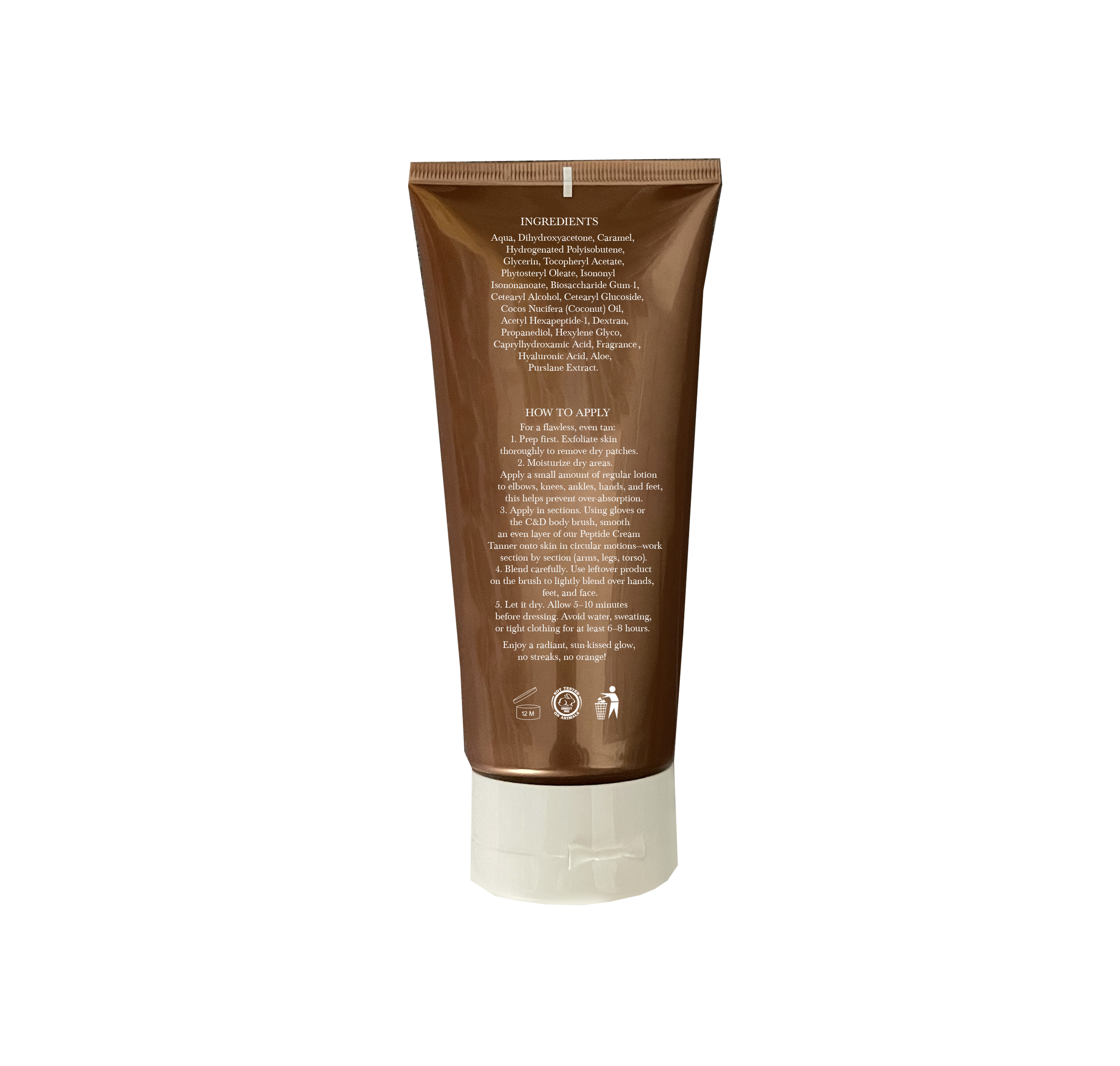 Peptide Self Tanning Lotion