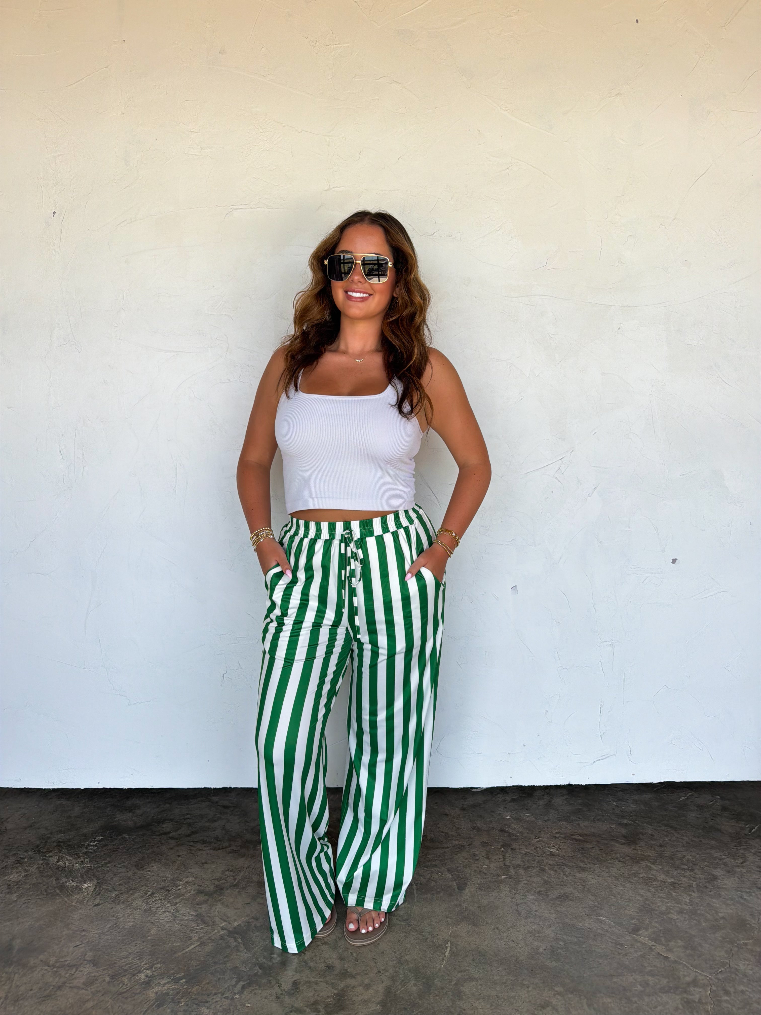 PRE-ORDER: GAME DAY HADDIE WIDE LEG PANTS
