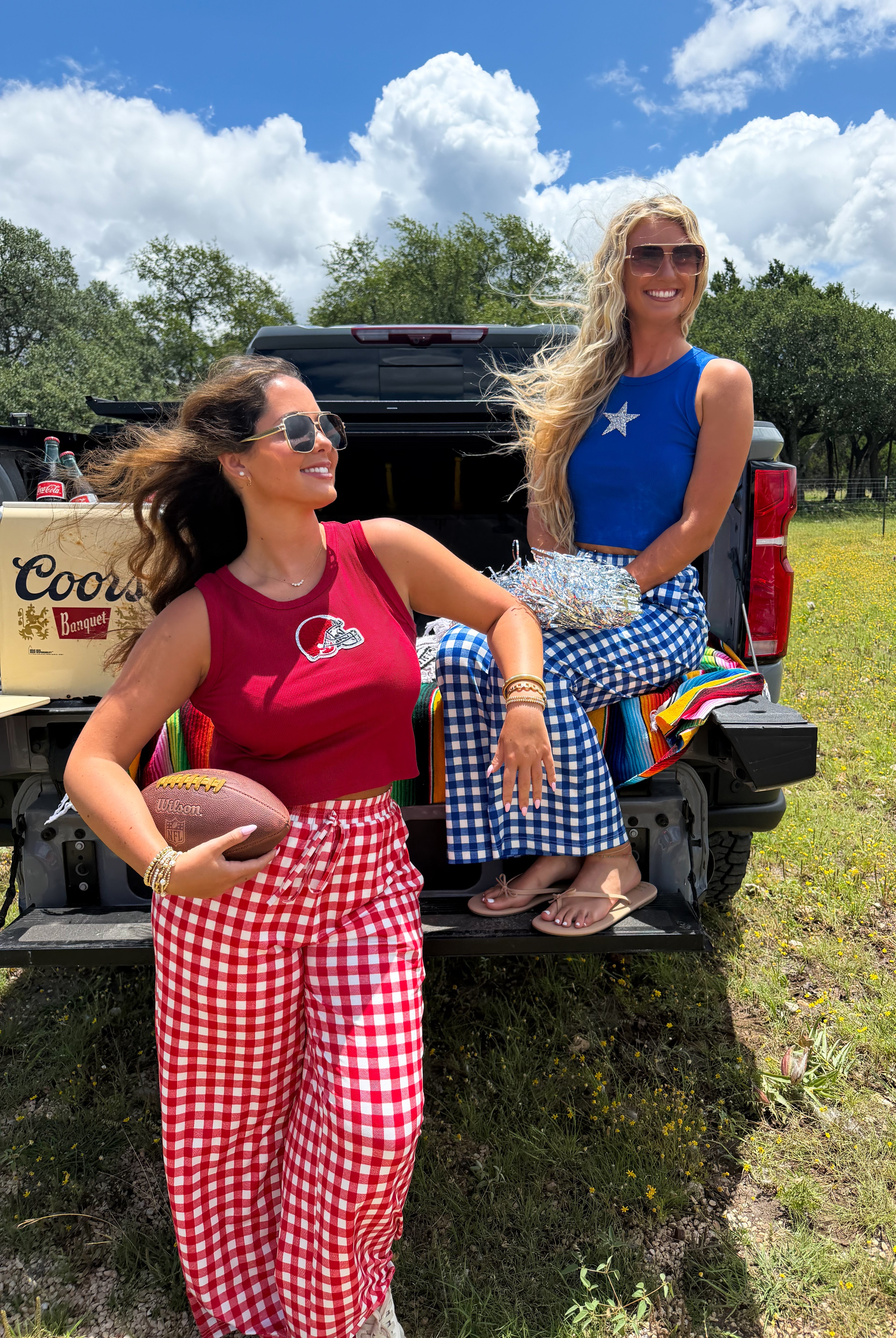 PRE-ORDER: GAME DAY HADDIE WIDE LEG PANTS